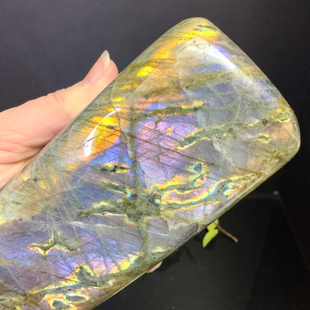 Purple Flash Labradorite Free Form