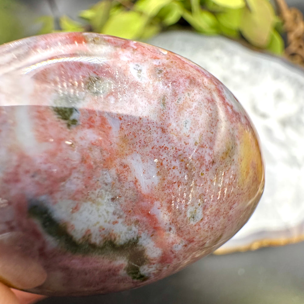 Ocean Jasper Palm Stone