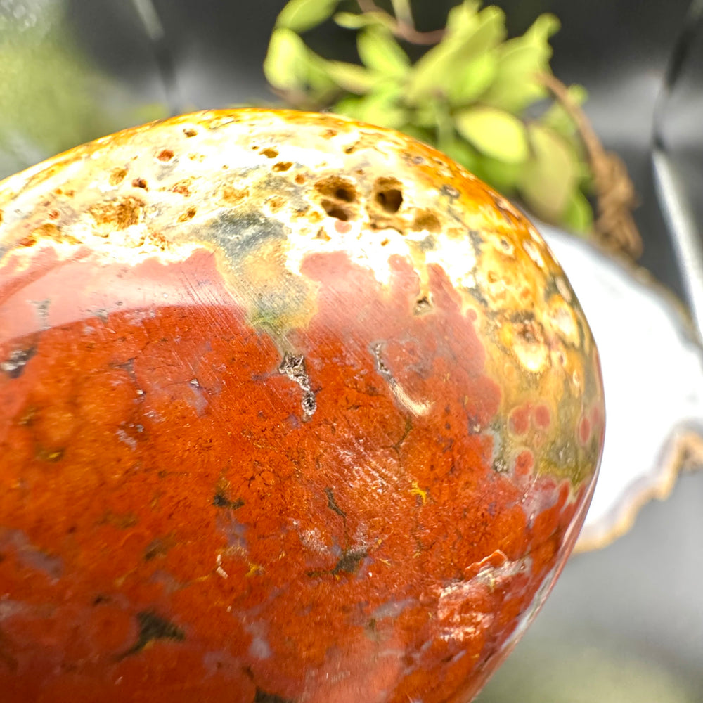 Ocean Jasper Palm Stone