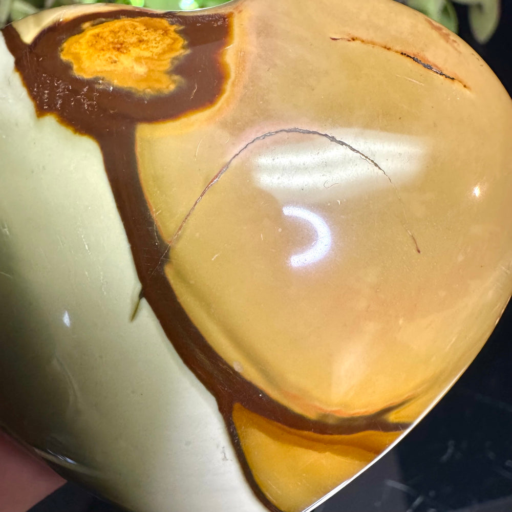 Polychrome Jasper Heart