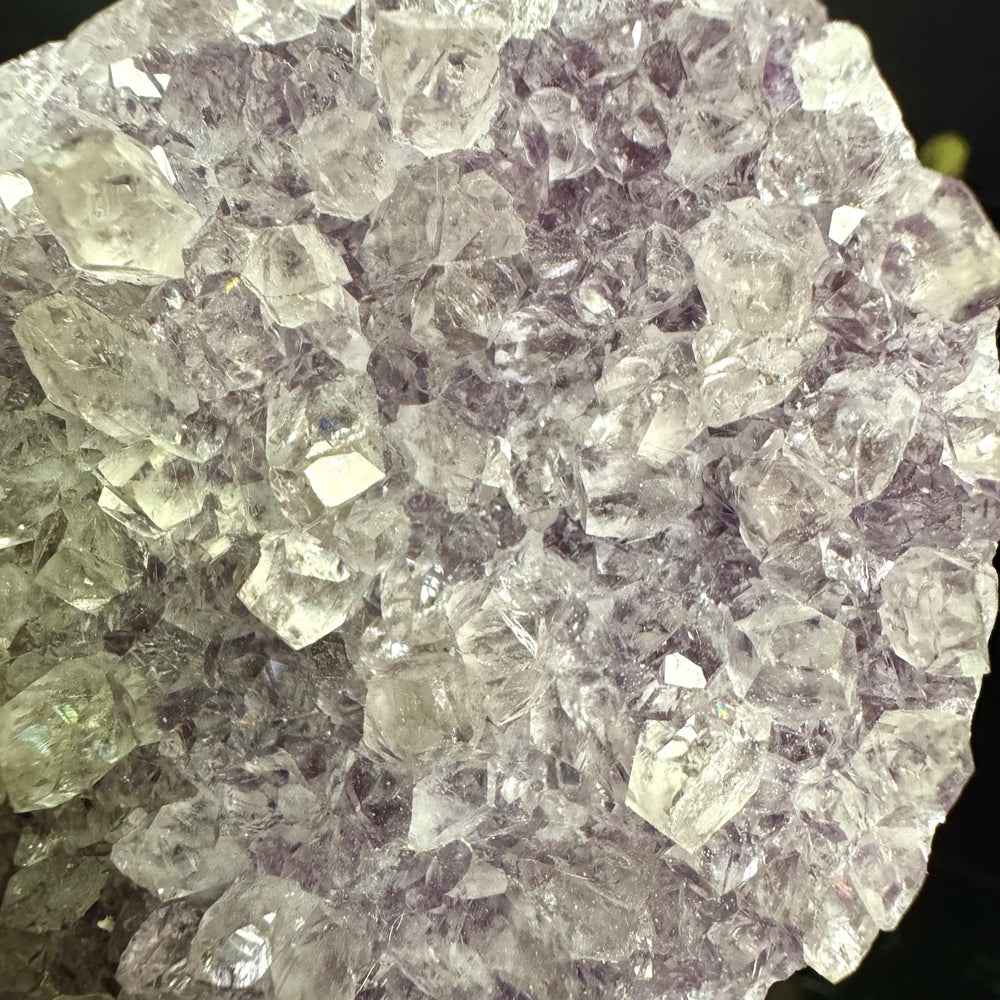 Amethyst Heart on Stand