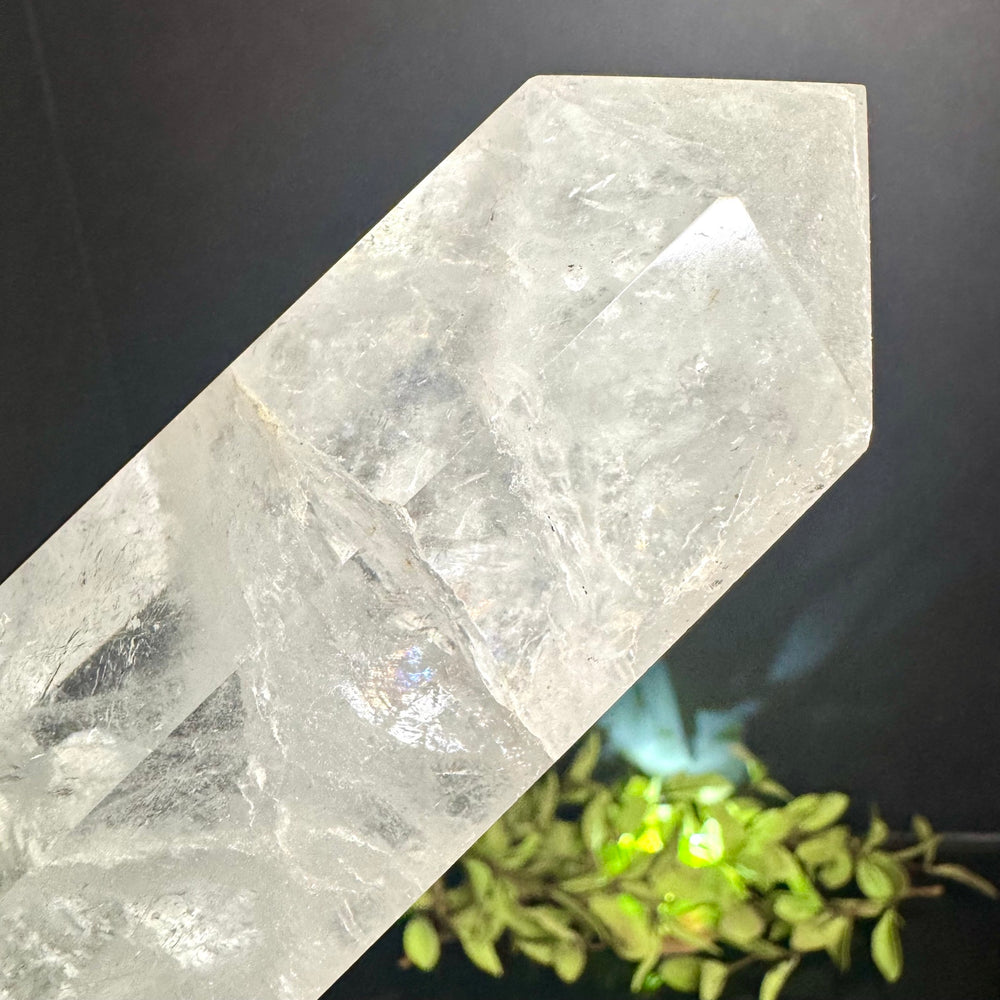 Clear Quartz Tower