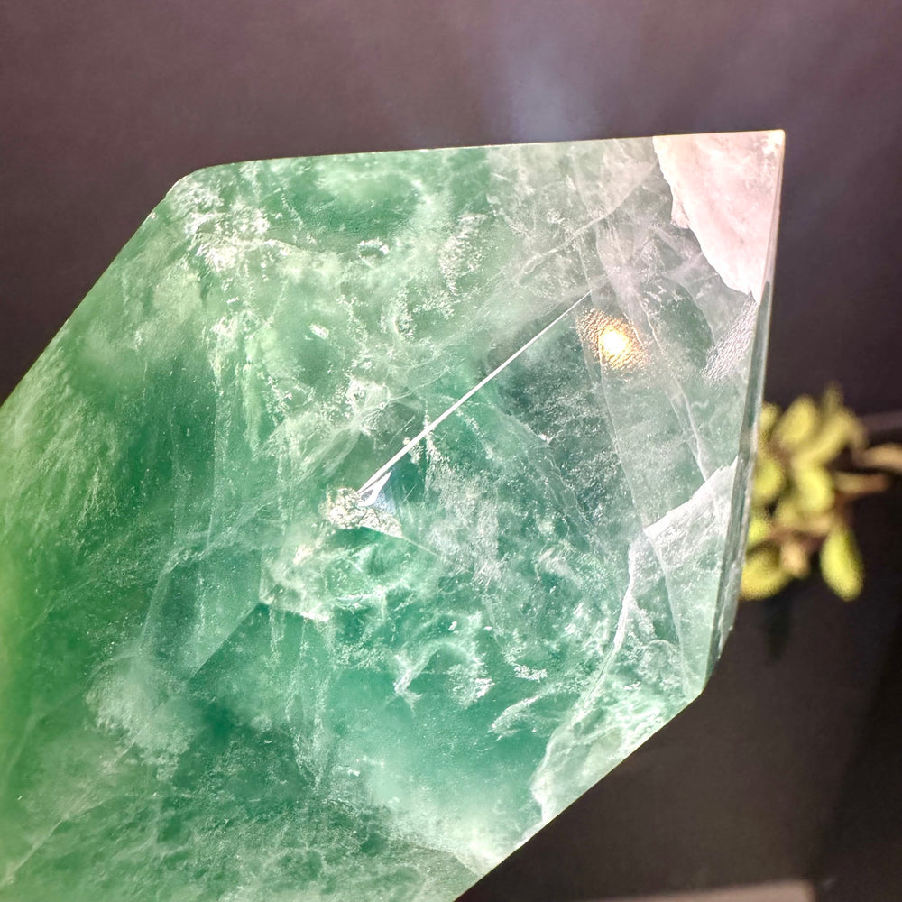 Green Fluorite Tower