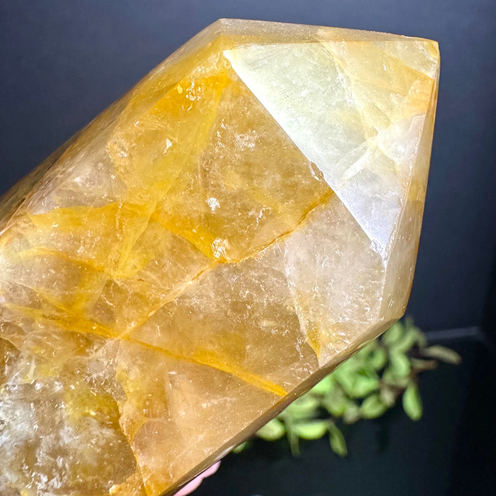 Golden Healer Quartz Tower