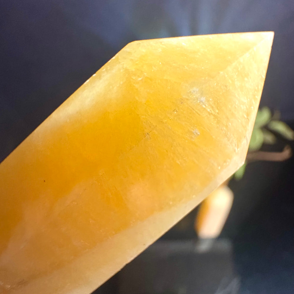 Orange Calcite Tower