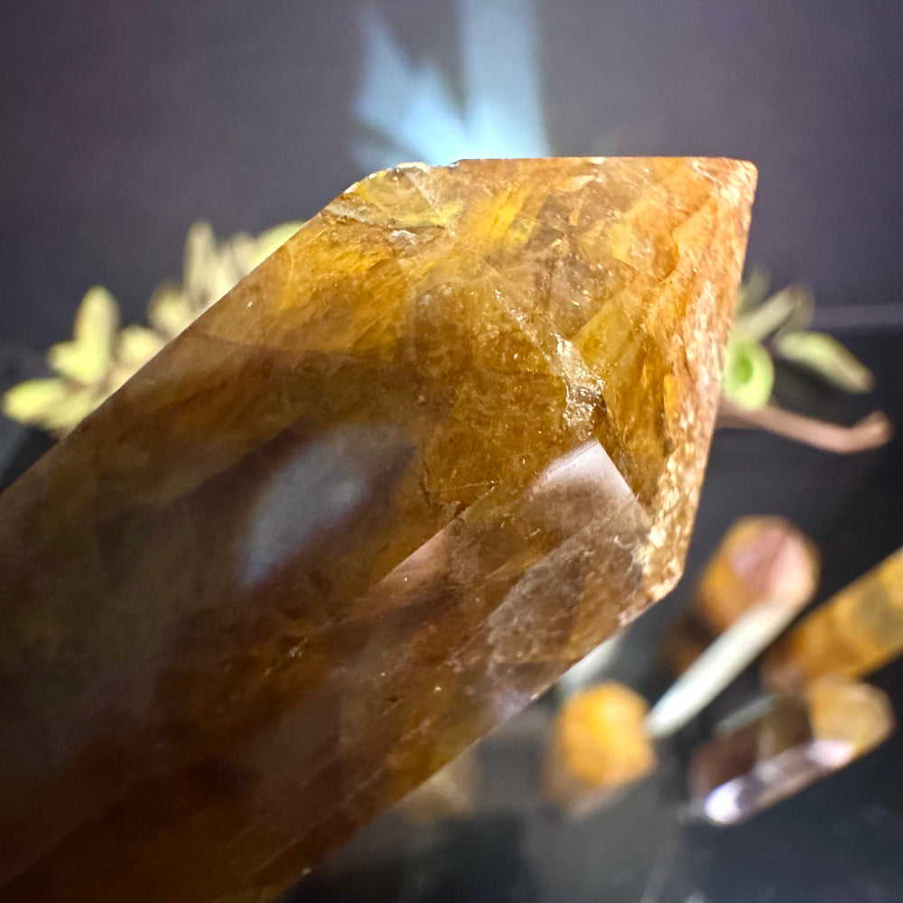 Golden Healer Quartz Tower
