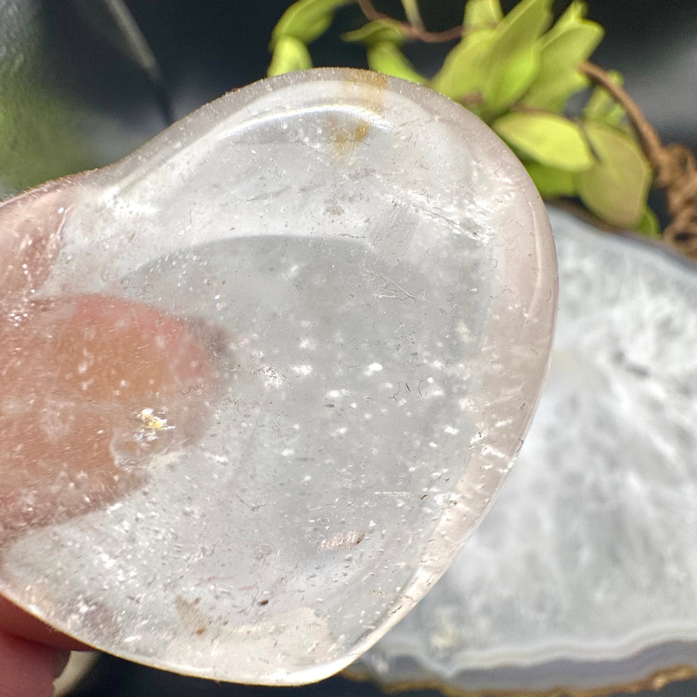 Clear Quartz Heart