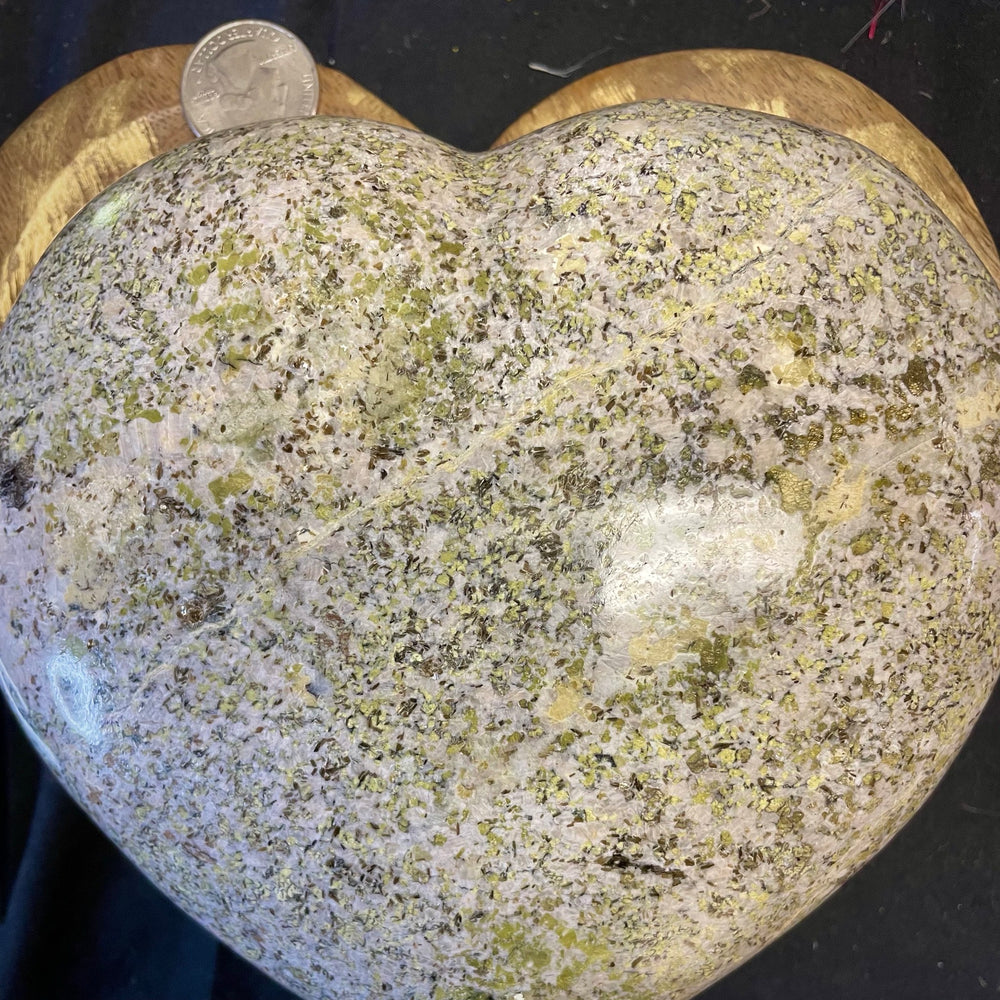 Serpentine Heart on Stand