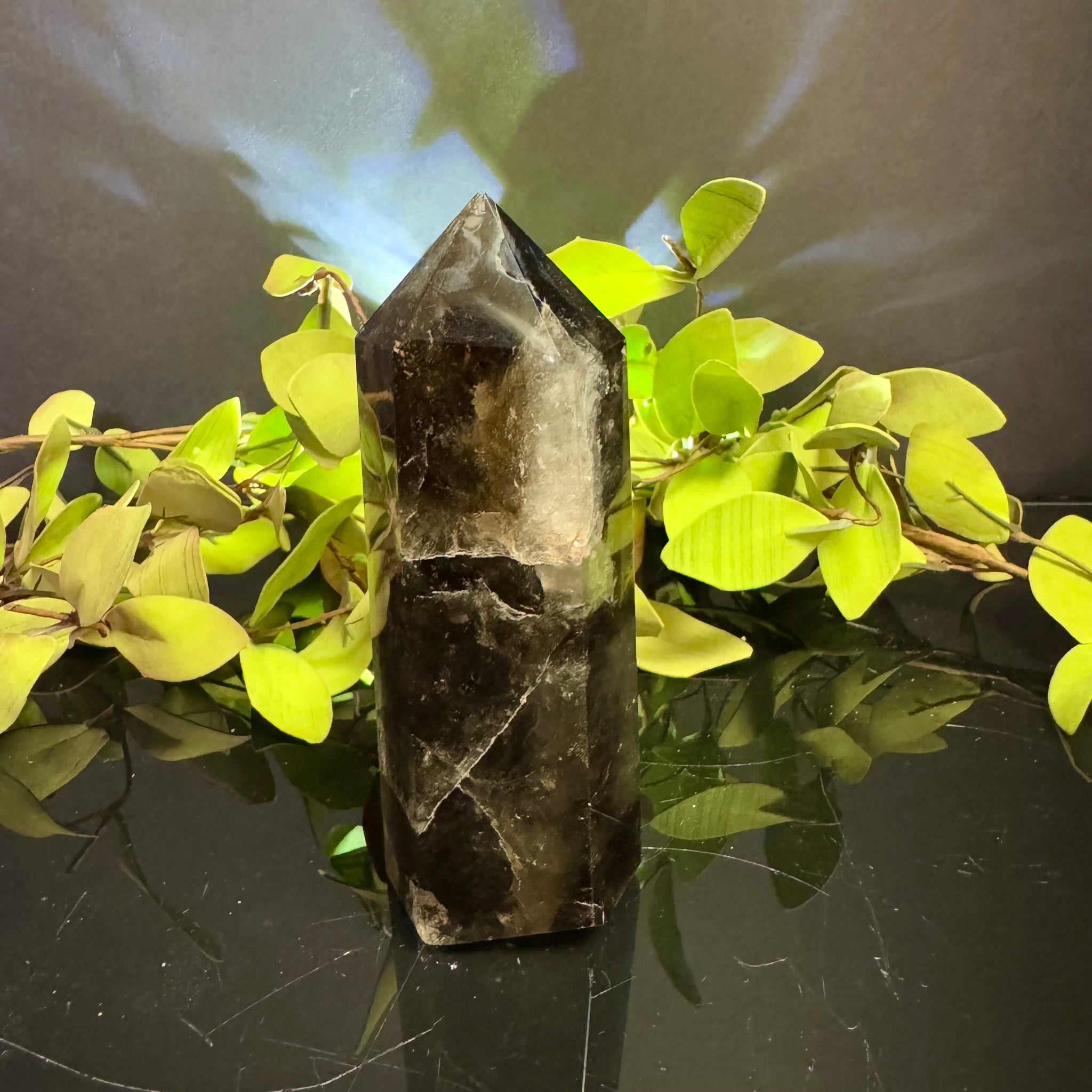 Smoky Quartz Tower