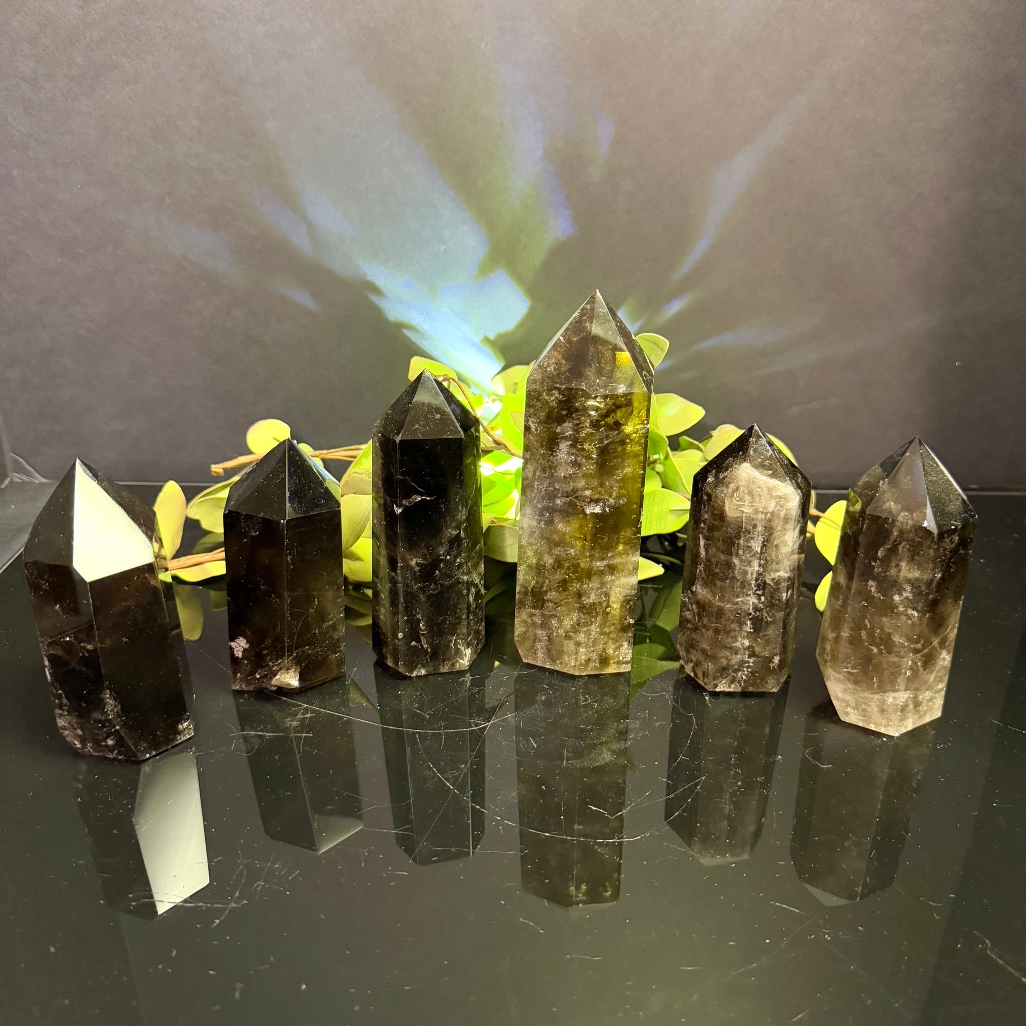 Smoky Quartz Tower