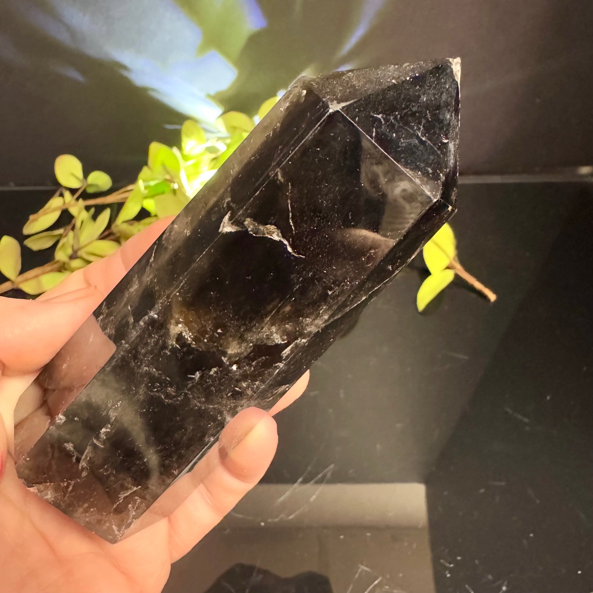 Smoky Quartz Tower