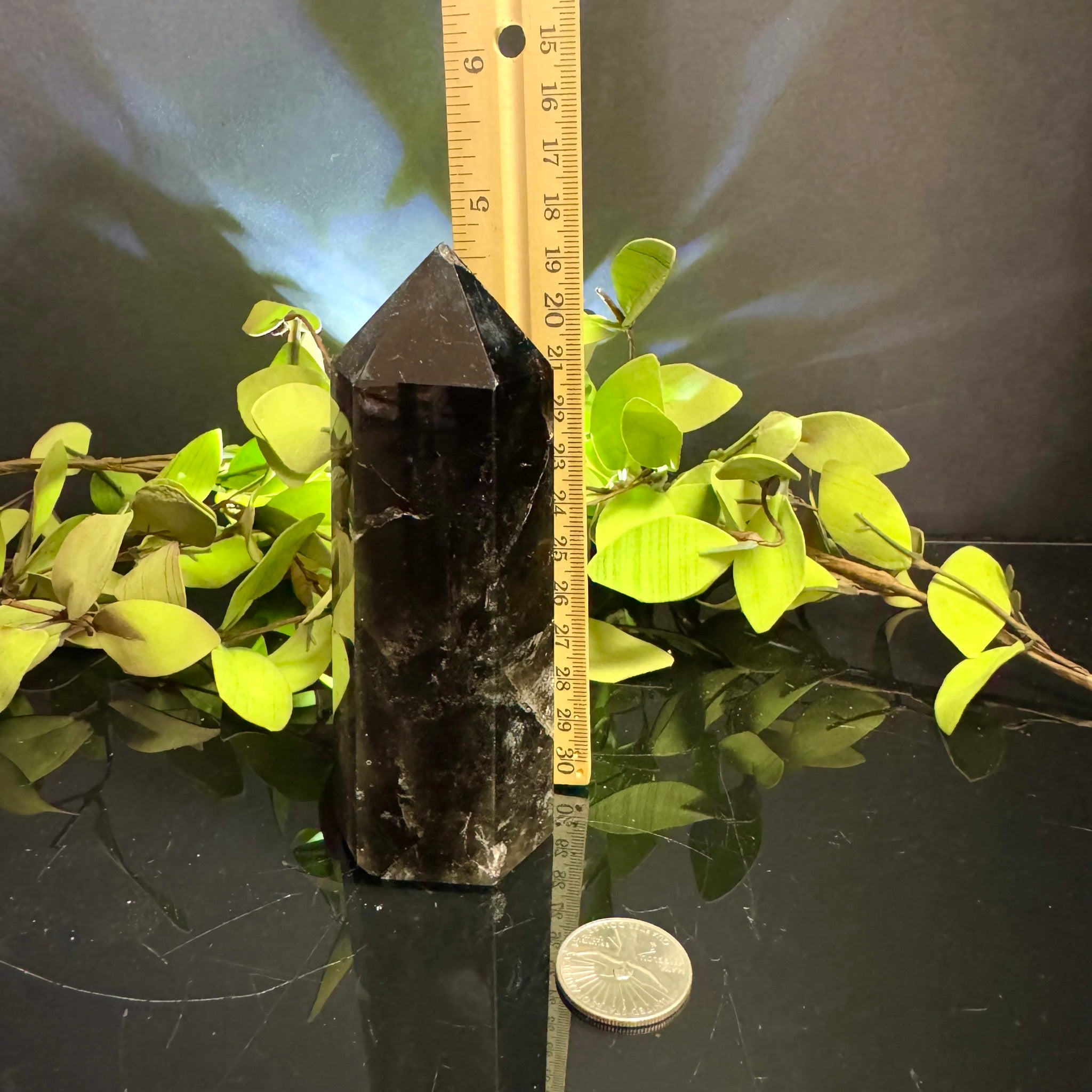 Smoky Quartz Tower