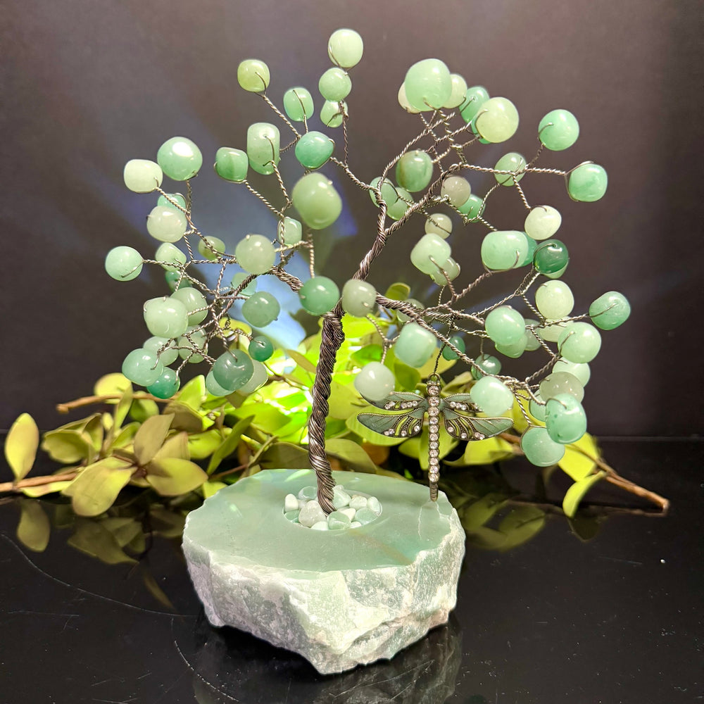 Green Aventurine Mojo Tree