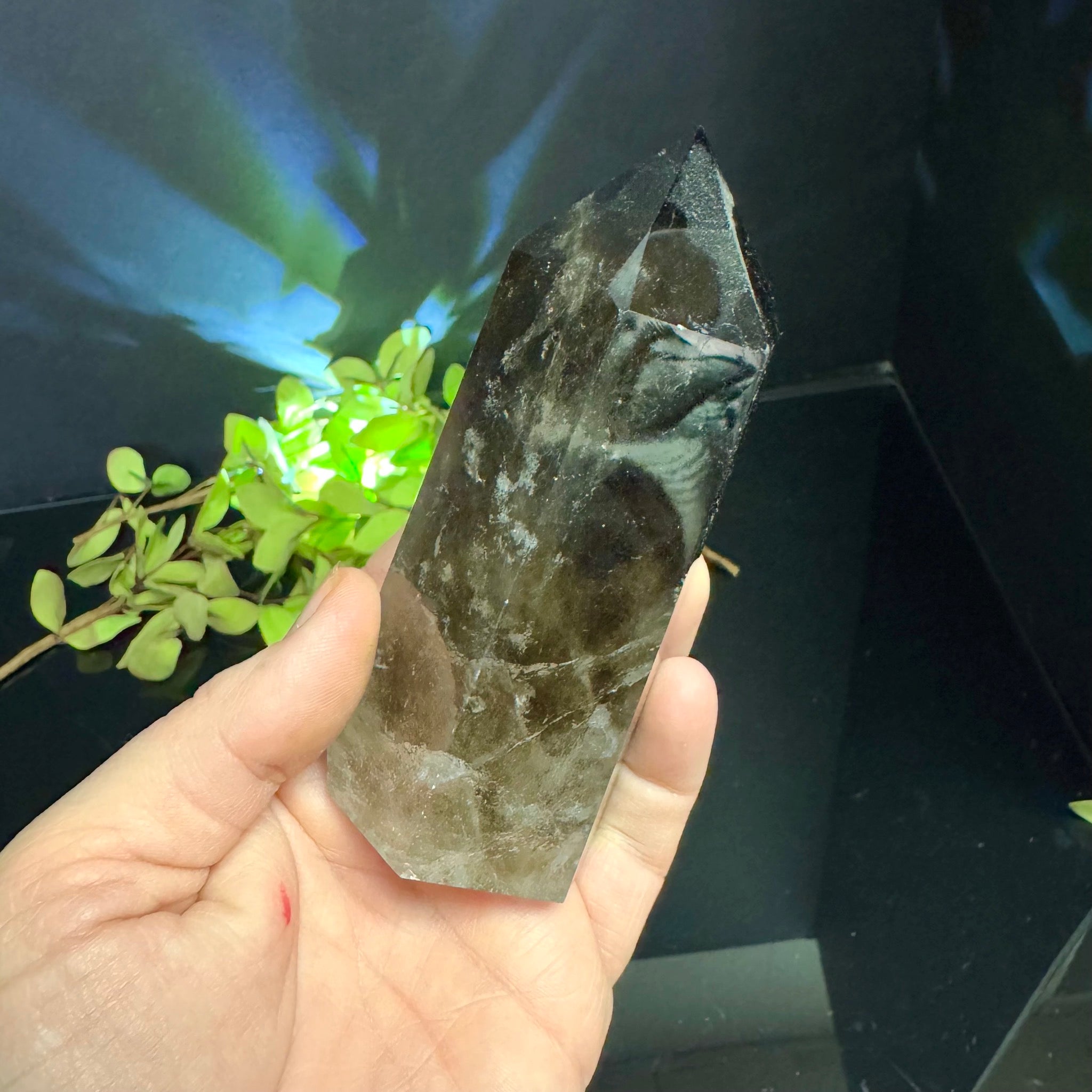 Smoky Quartz Tower