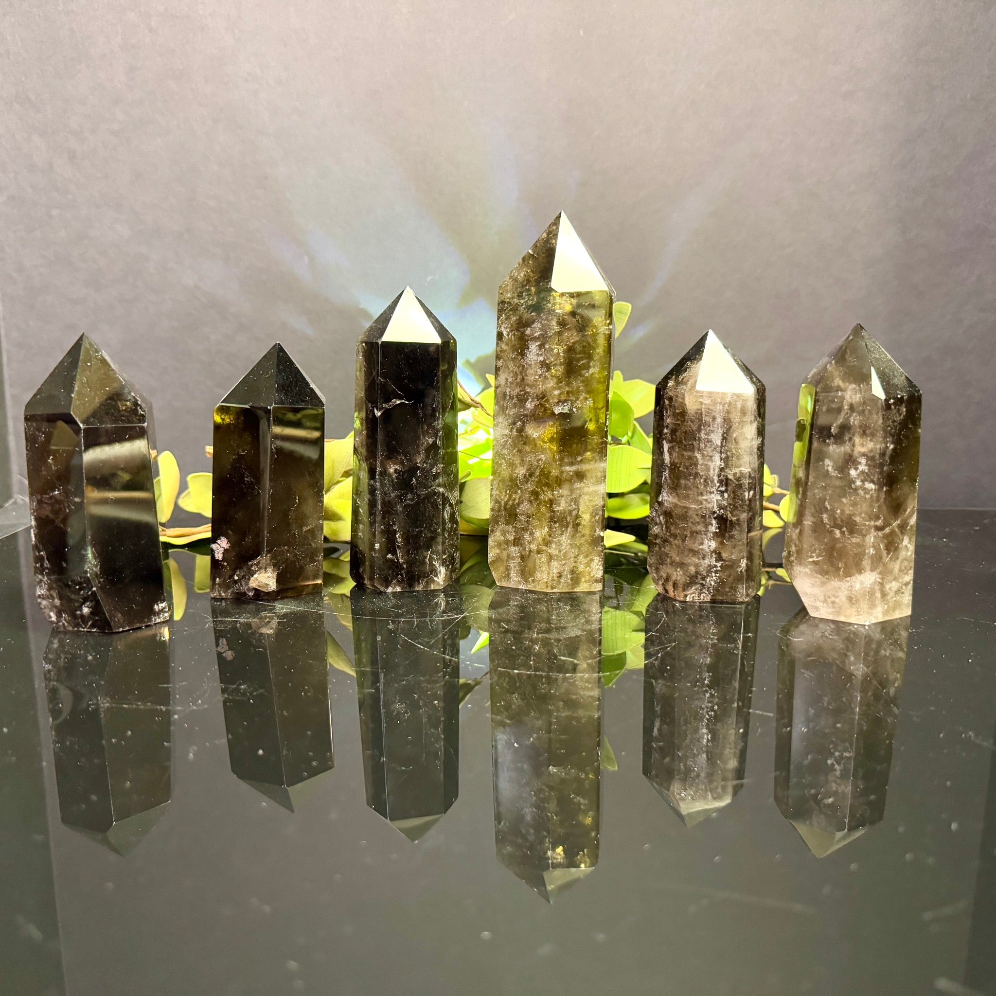 Smoky Quartz Tower