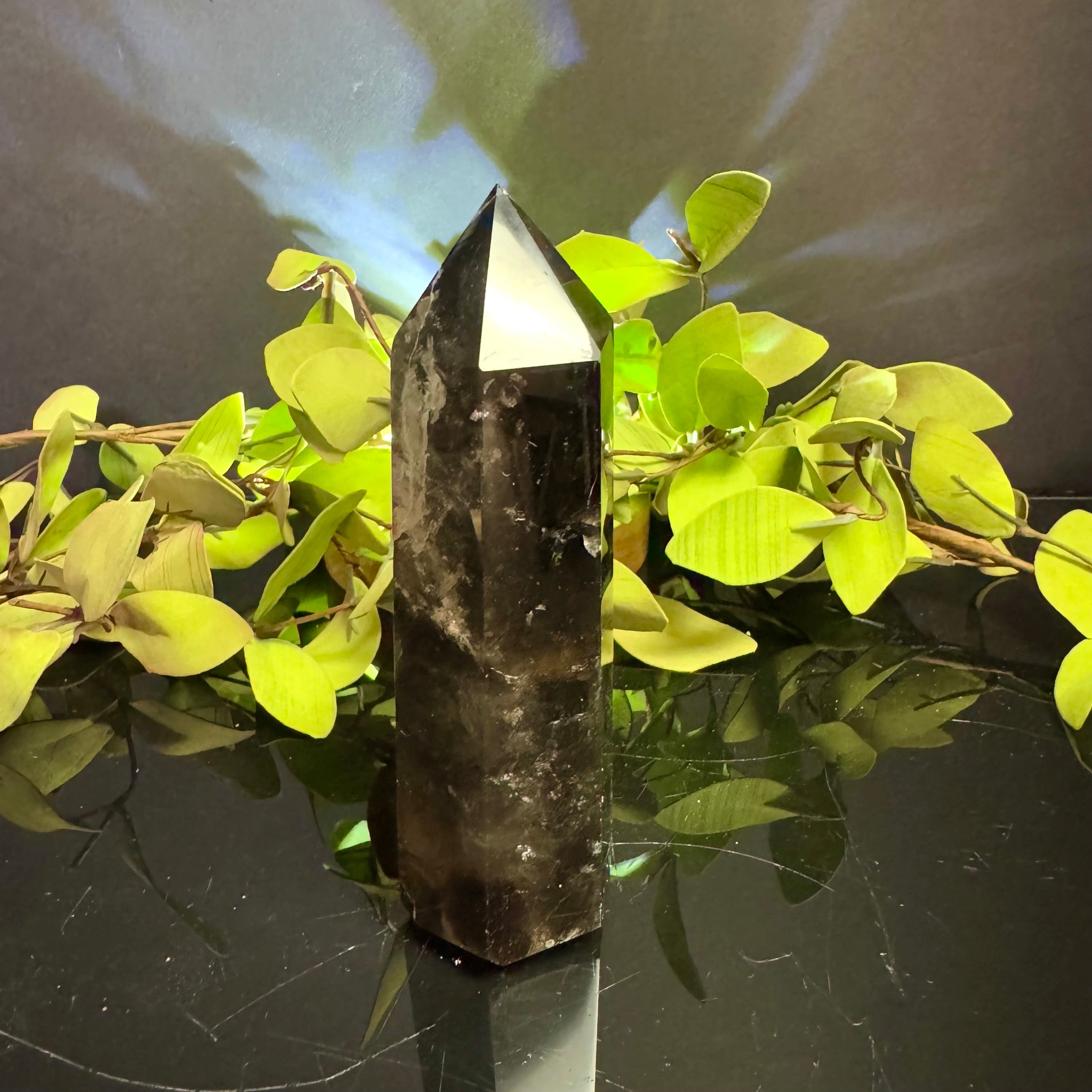 Smoky Quartz Tower