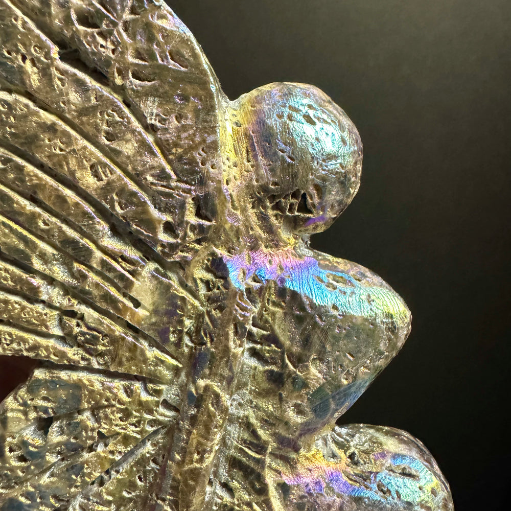 Aura Sphalerite Carved Fairy