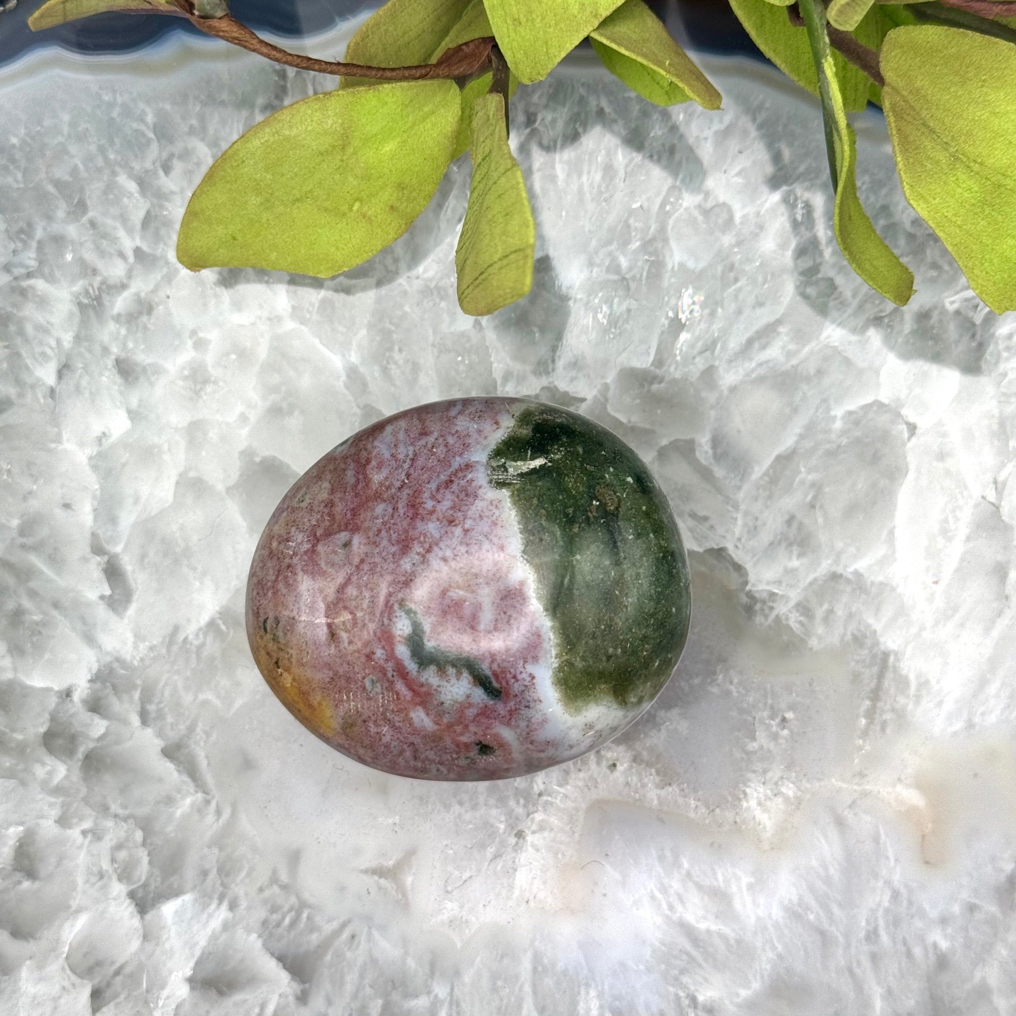 Ocean Jasper Palm Stone