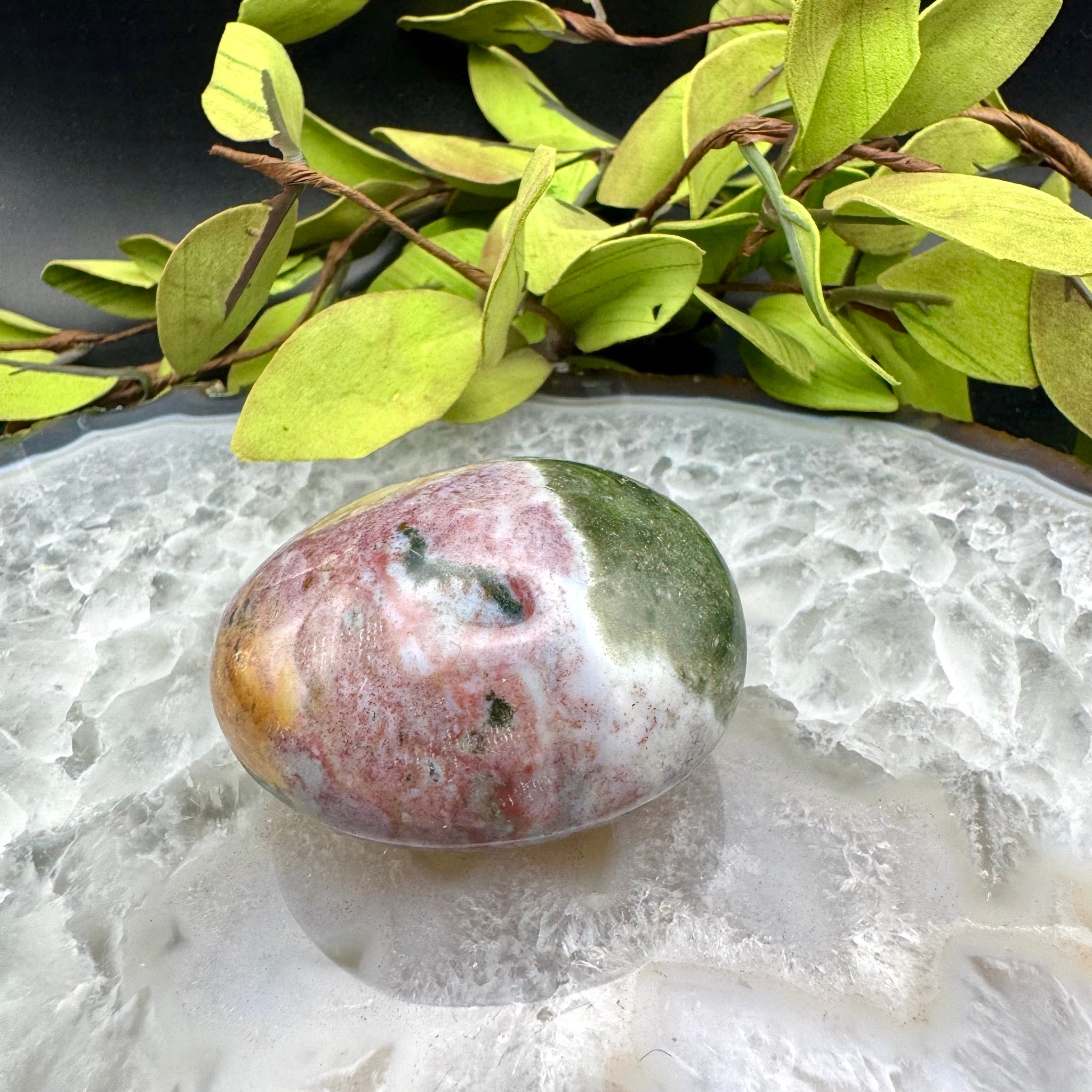 Ocean Jasper Palm Stone