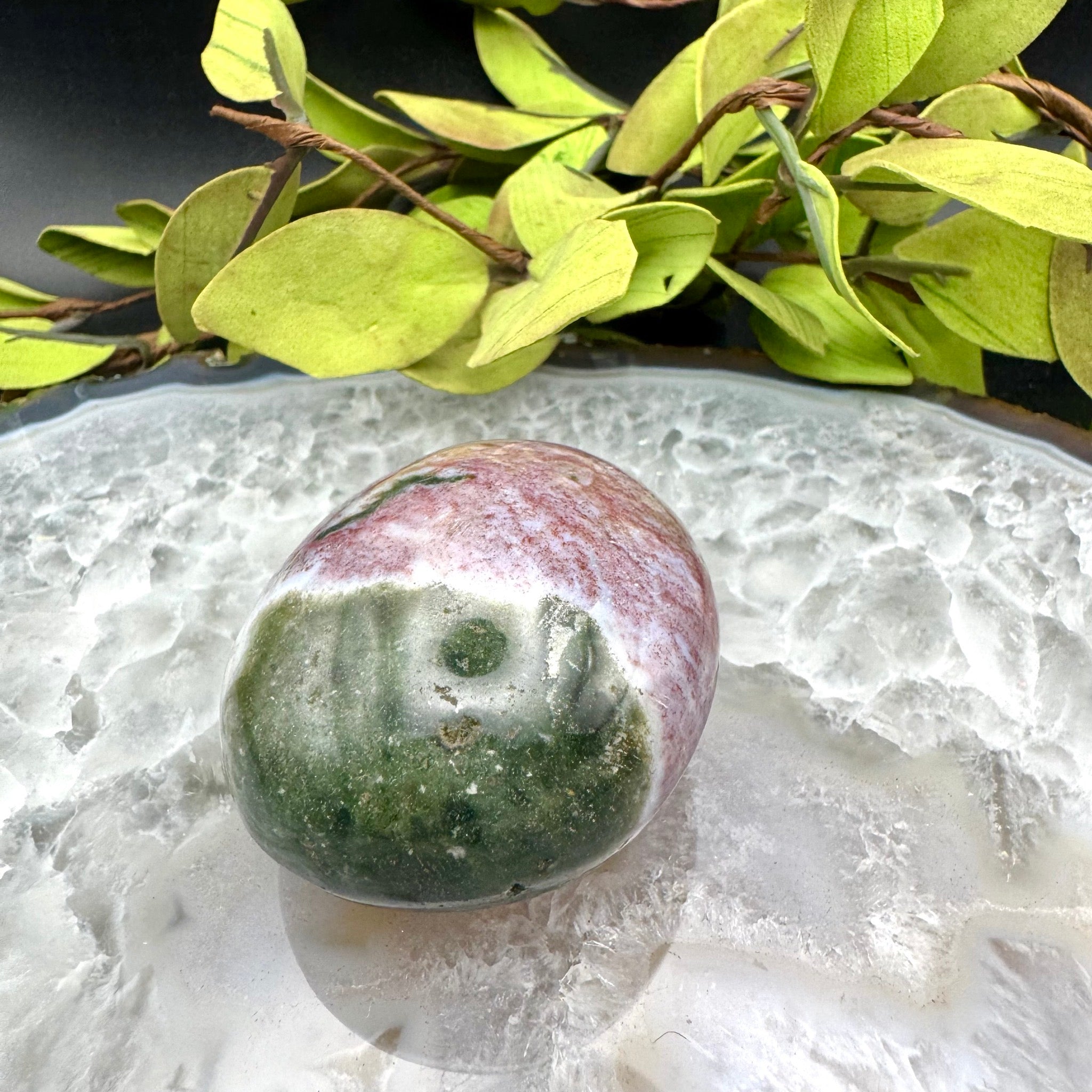 Ocean Jasper Palm Stone