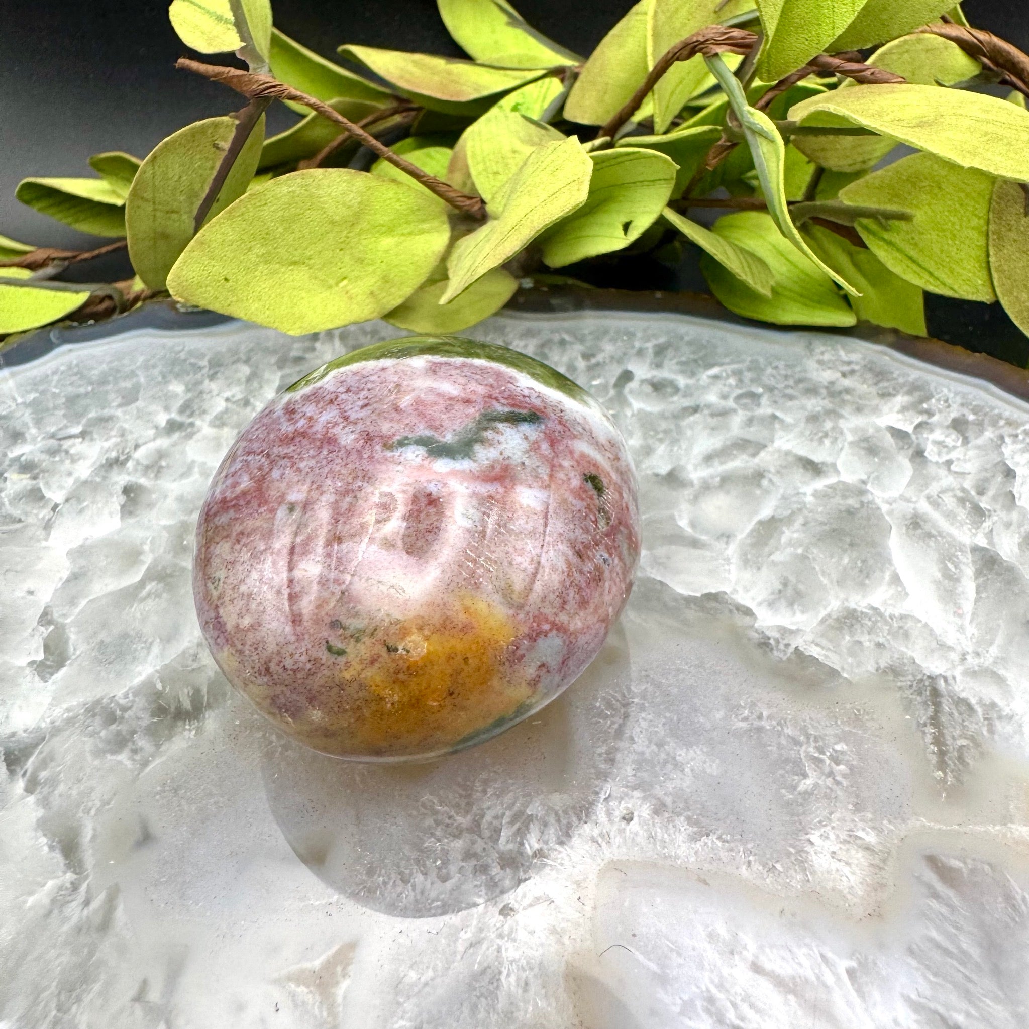 Ocean Jasper Palm Stone