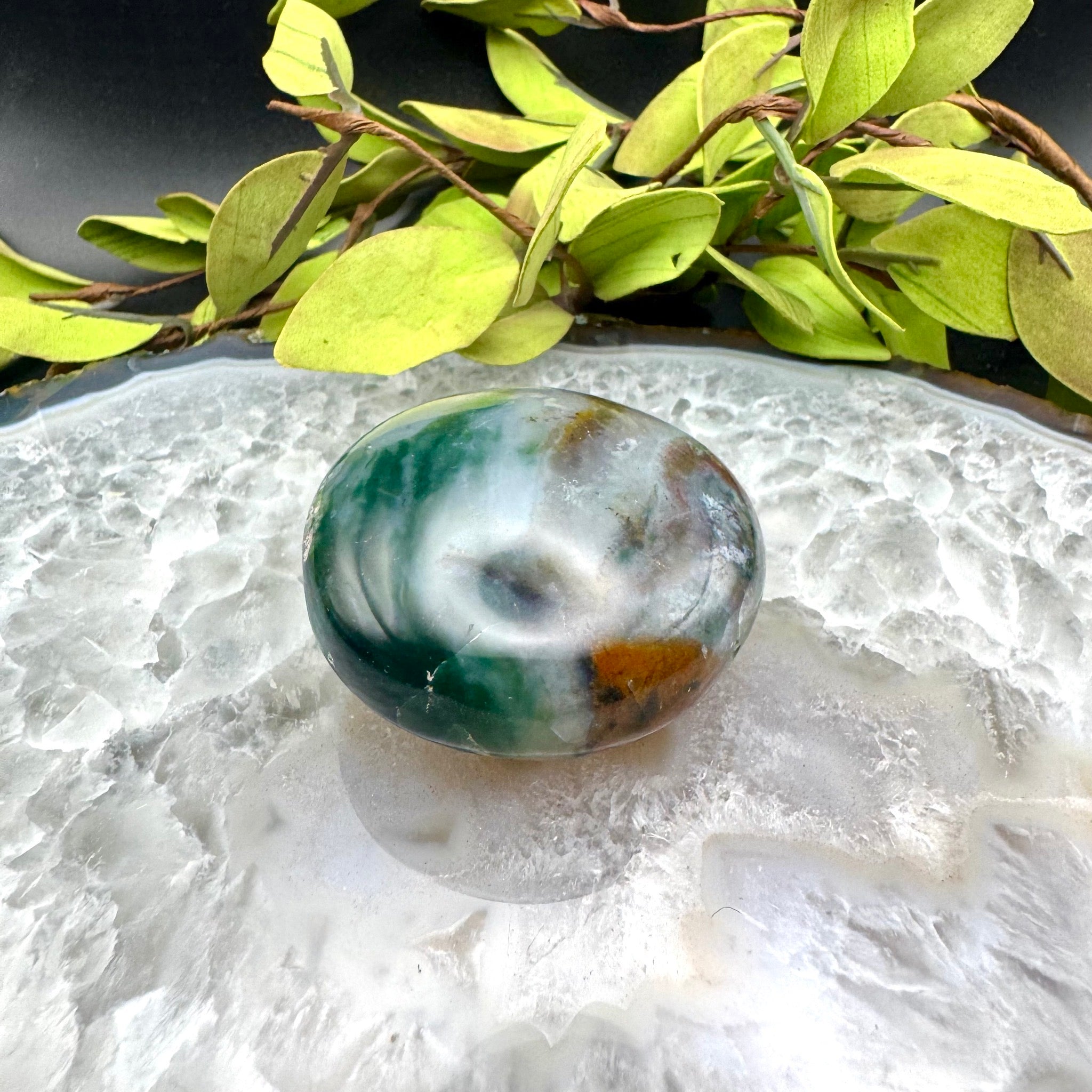 Ocean Jasper Palm Stone