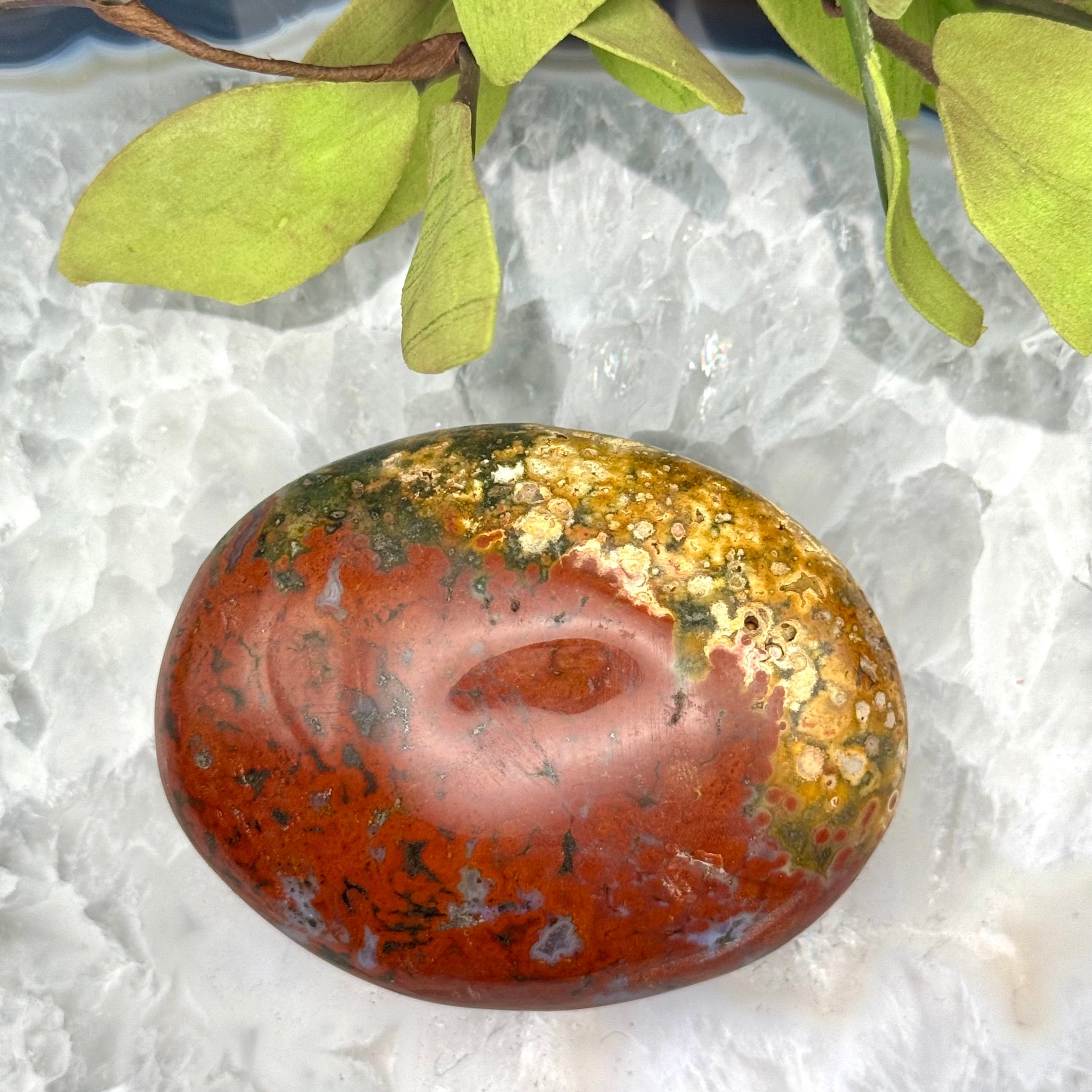 Ocean Jasper Palm Stone