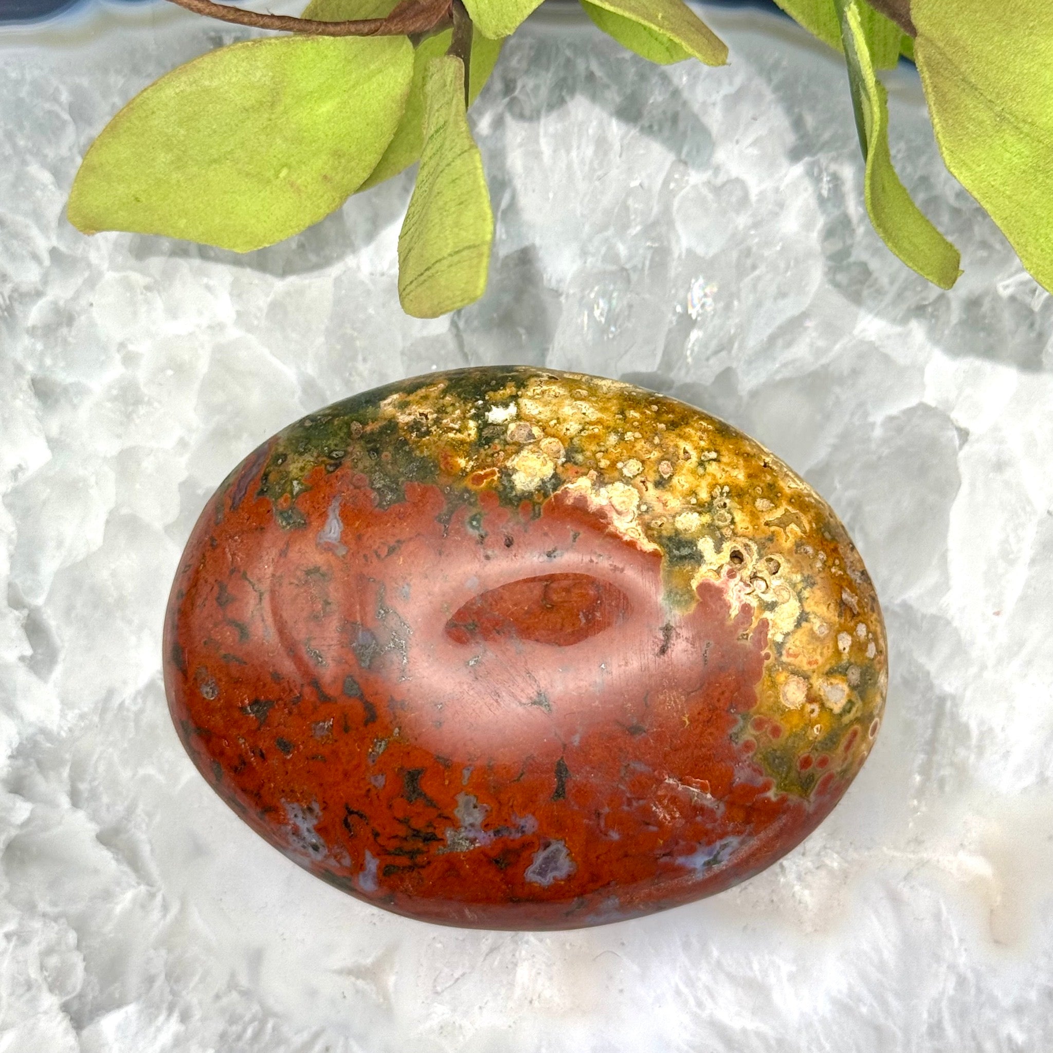 Ocean Jasper Palm Stone