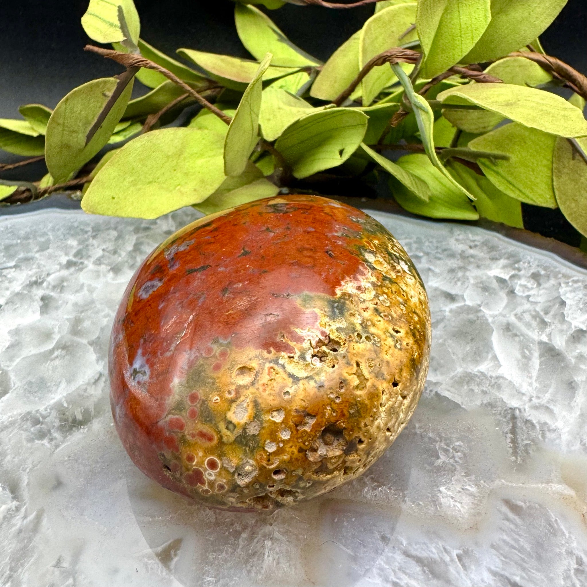 Ocean Jasper Palm Stone
