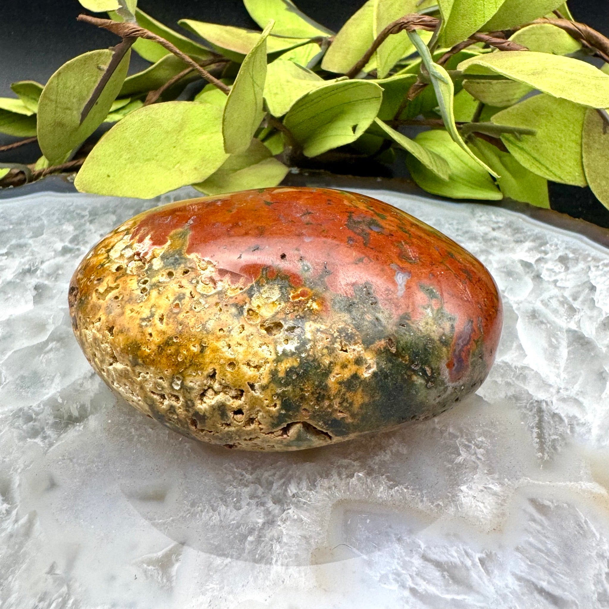Ocean Jasper Palm Stone