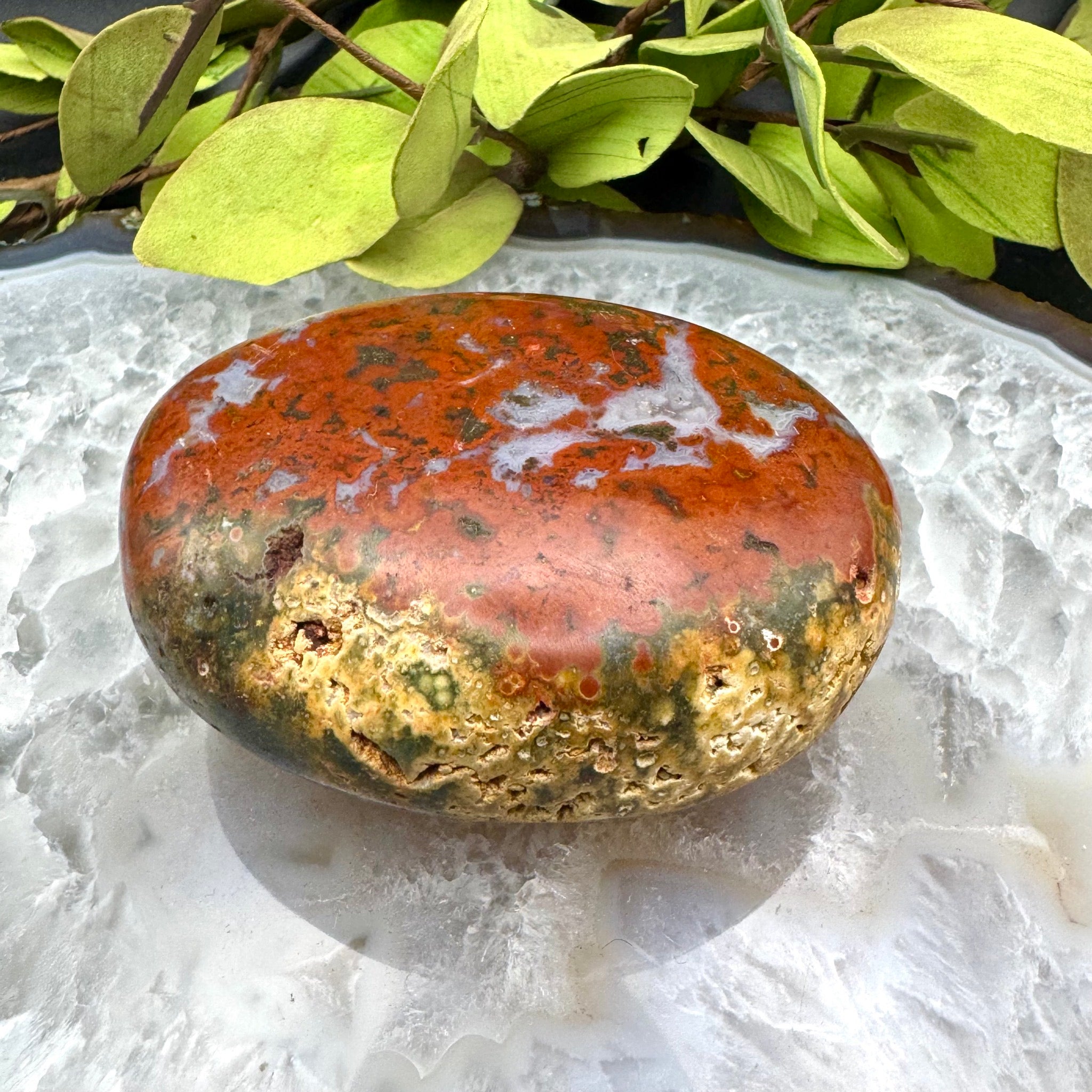 Ocean Jasper Palm Stone