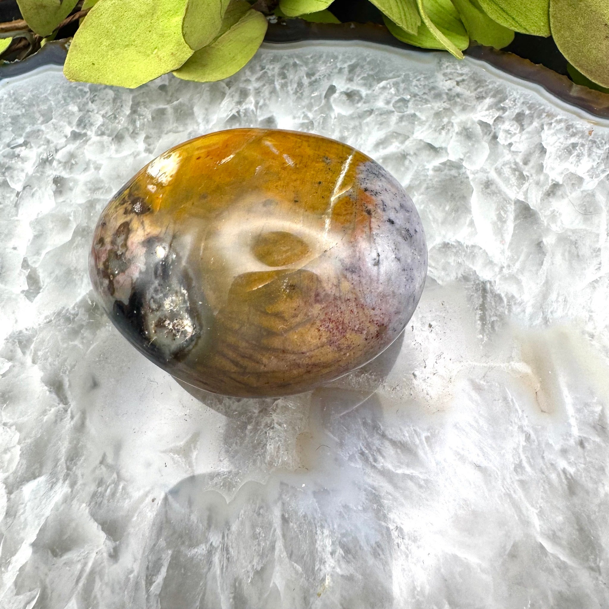 Ocean Jasper Palm Stone