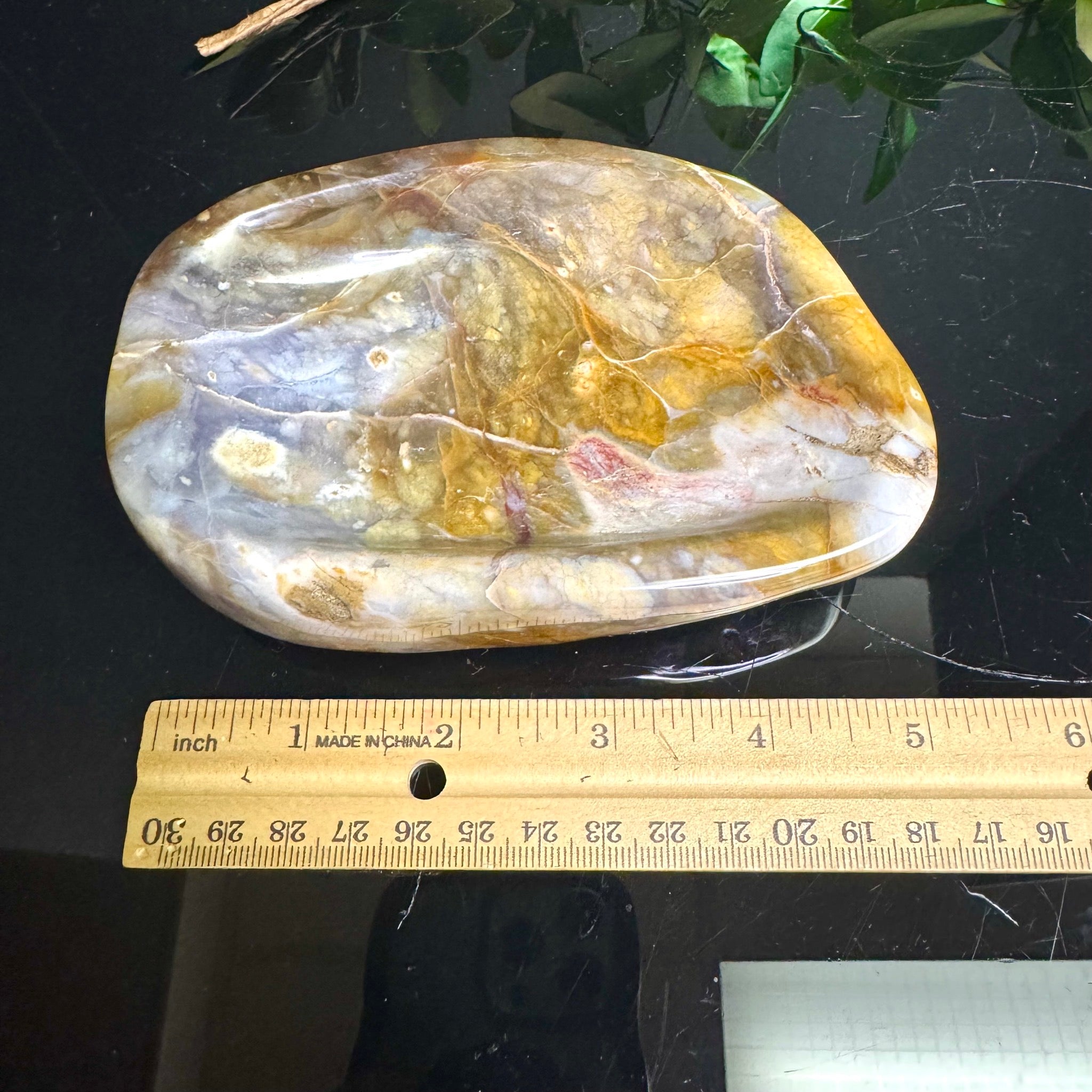 Violet Agate Bowl