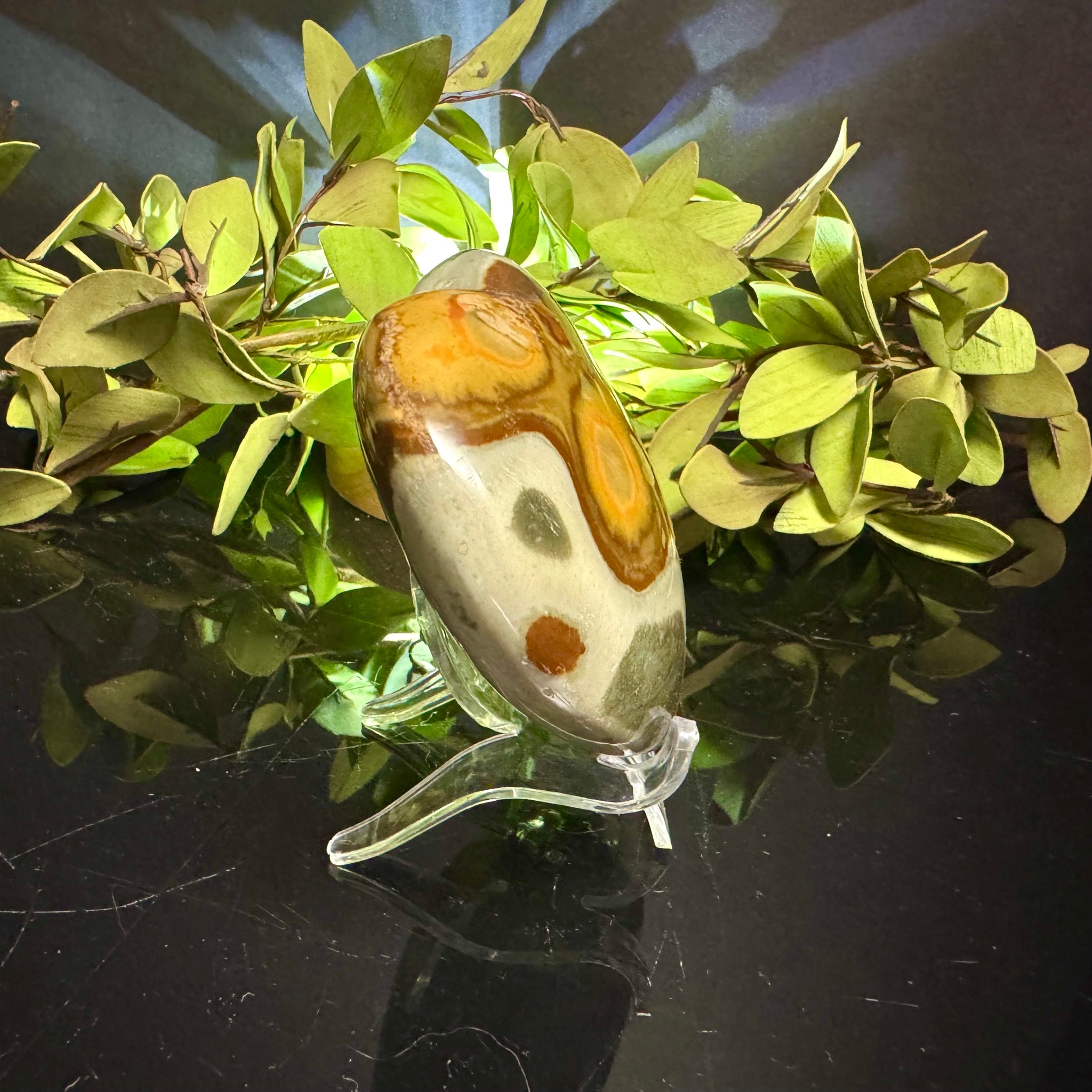 Polychrome Jasper Heart