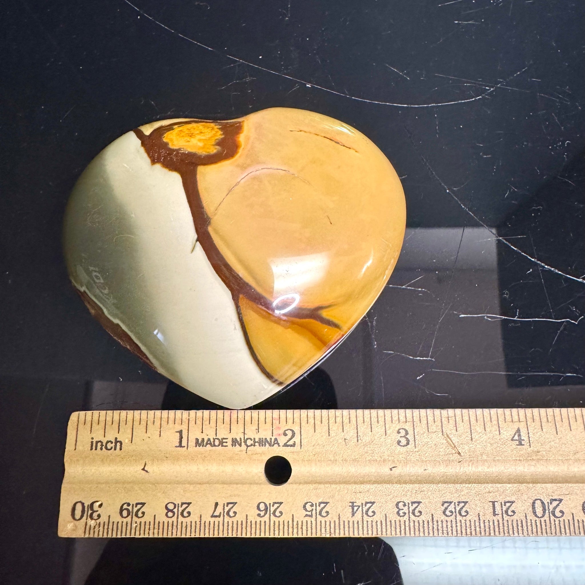 Polychrome Jasper Heart