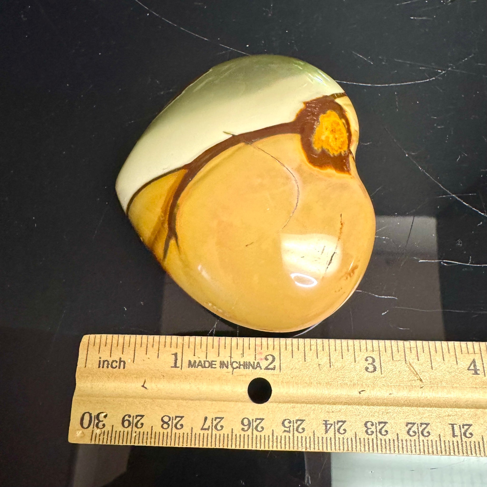 Polychrome Jasper Heart