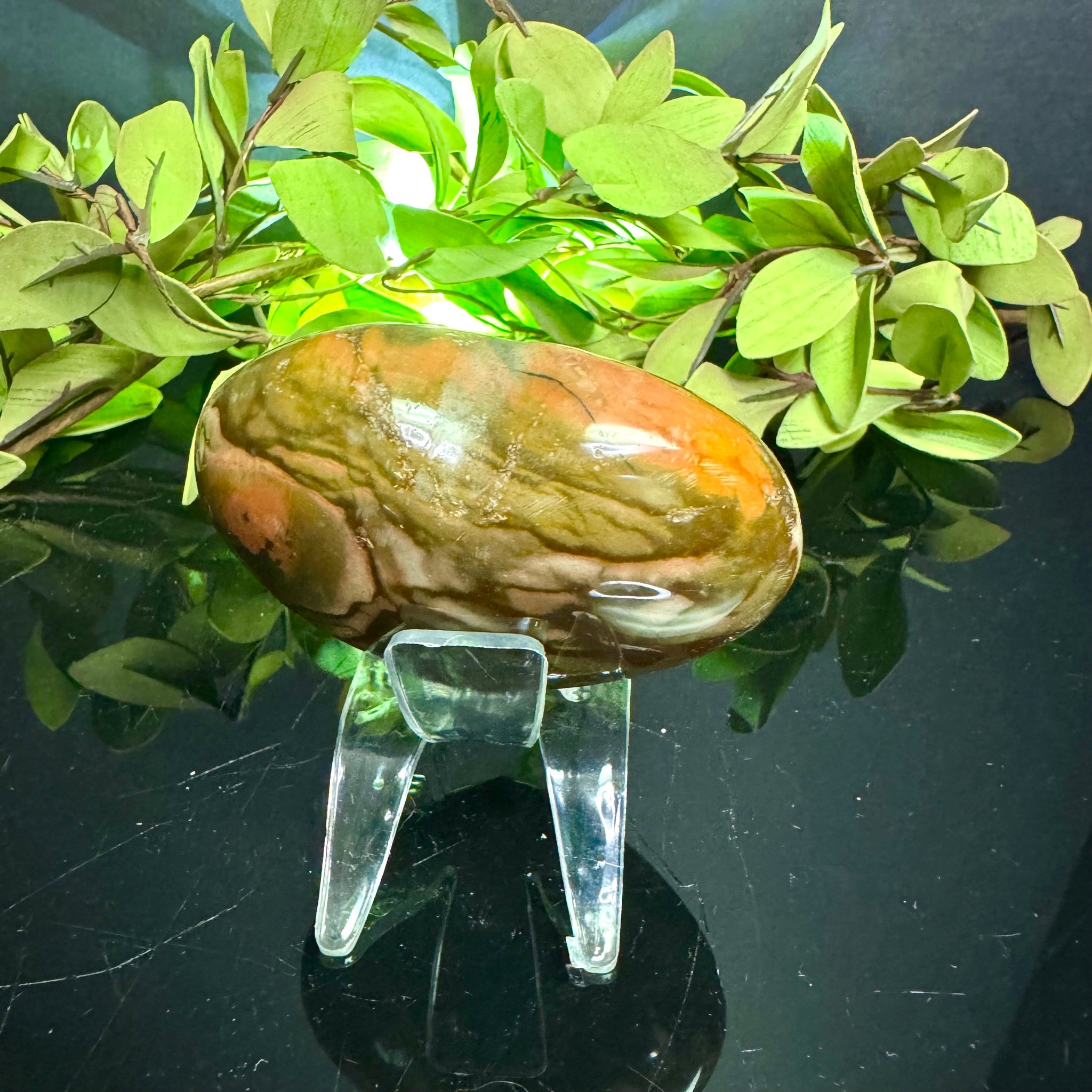 Polychrome Jasper Heart