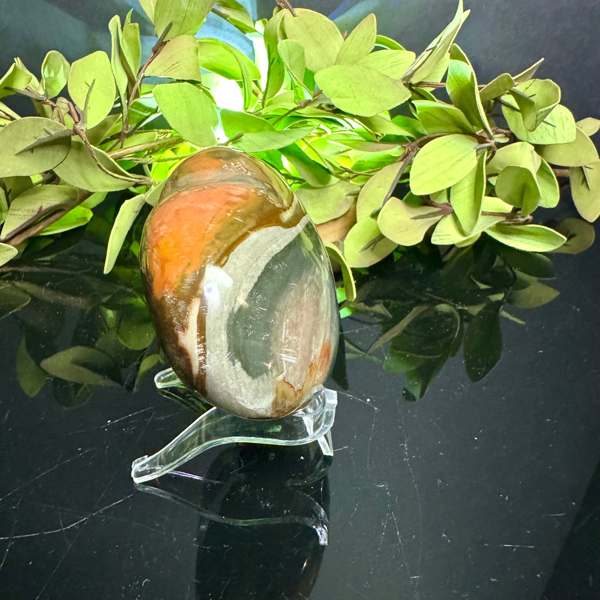 Polychrome Jasper Heart