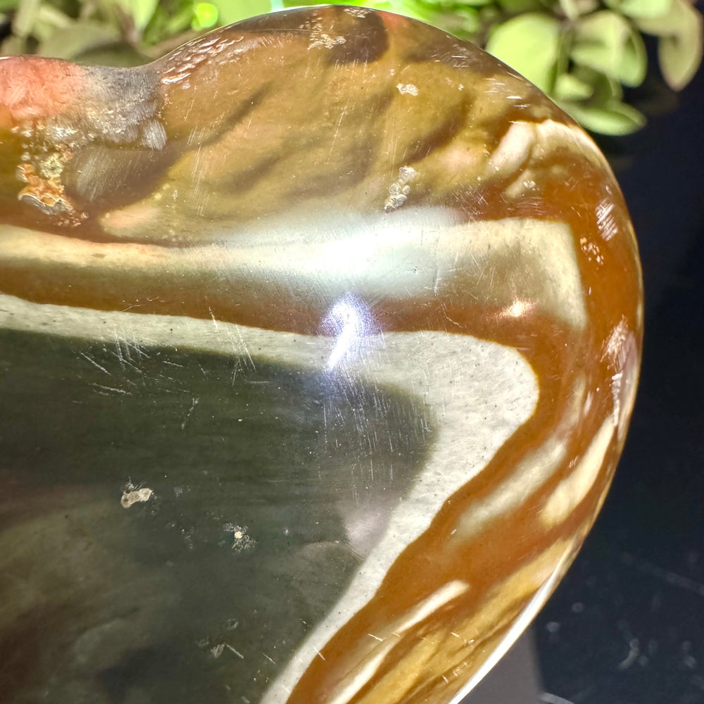 Polychrome Jasper Heart