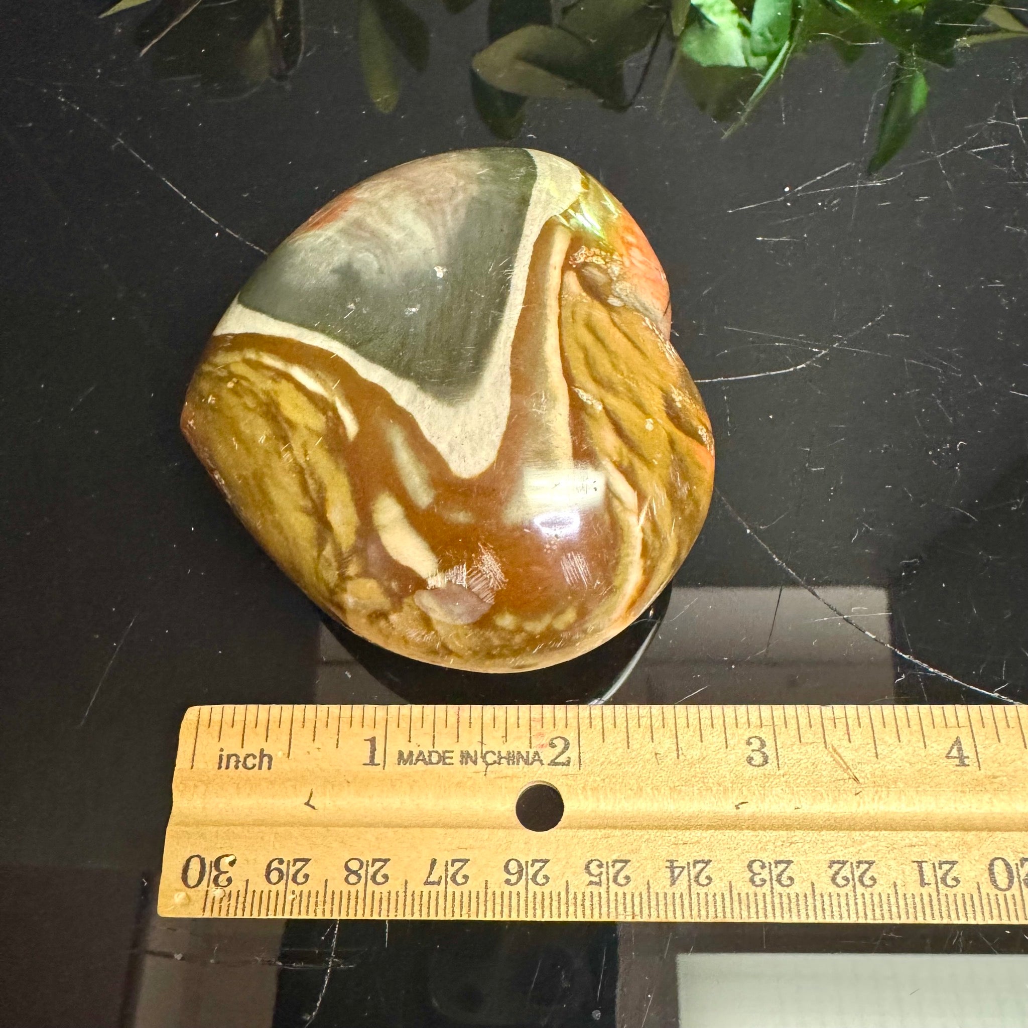 Polychrome Jasper Heart