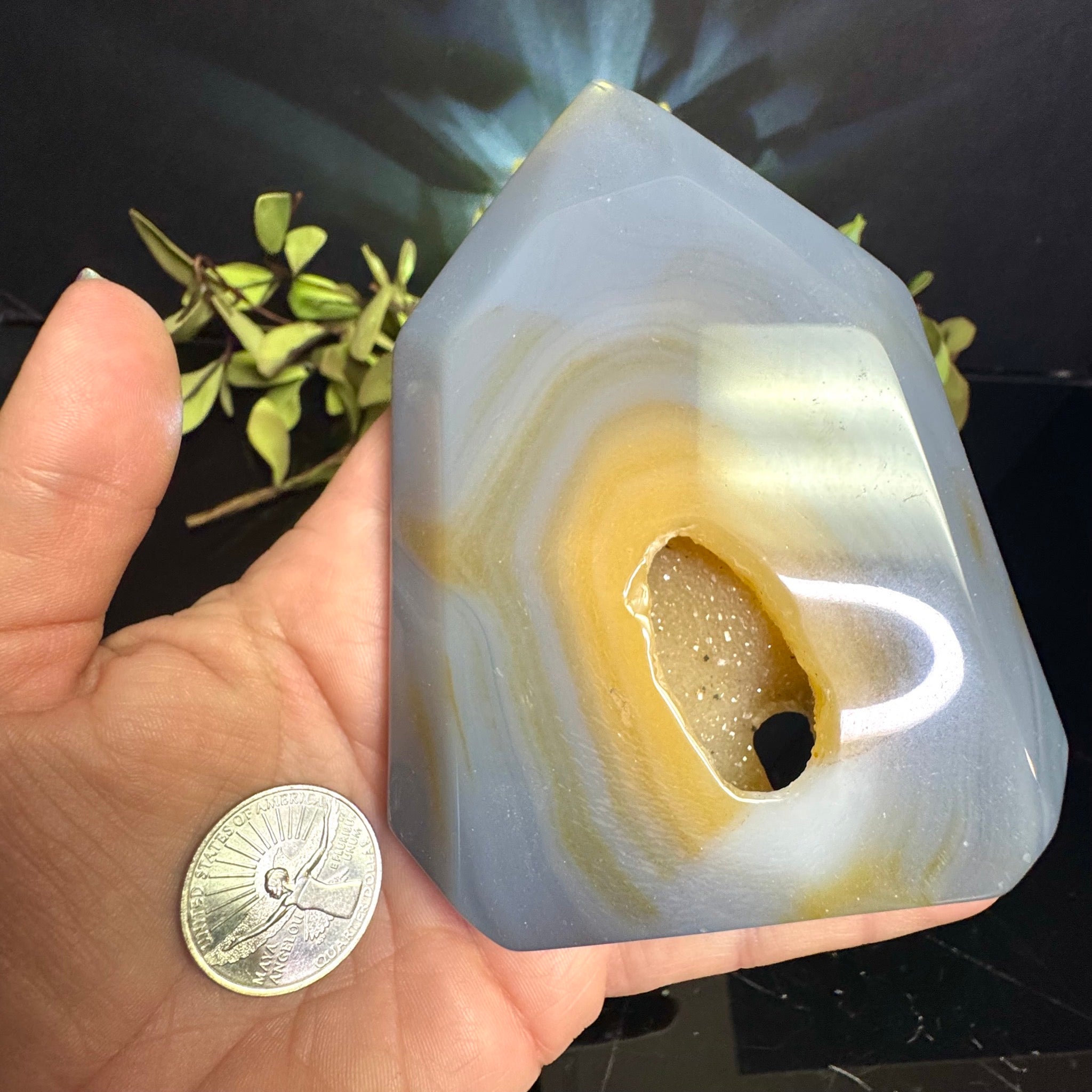 Druzy Agate Free Form