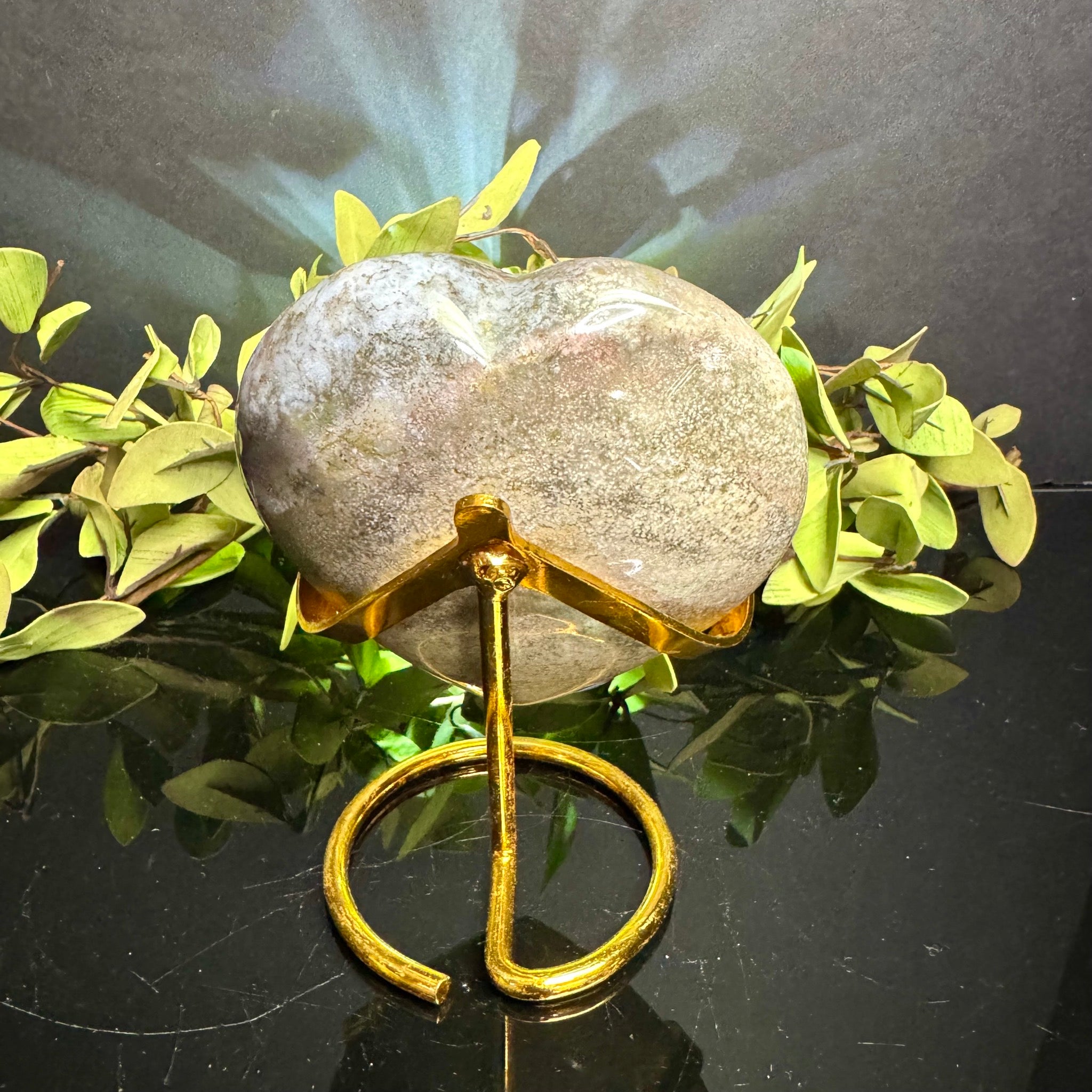 Ocean Jasper Heart