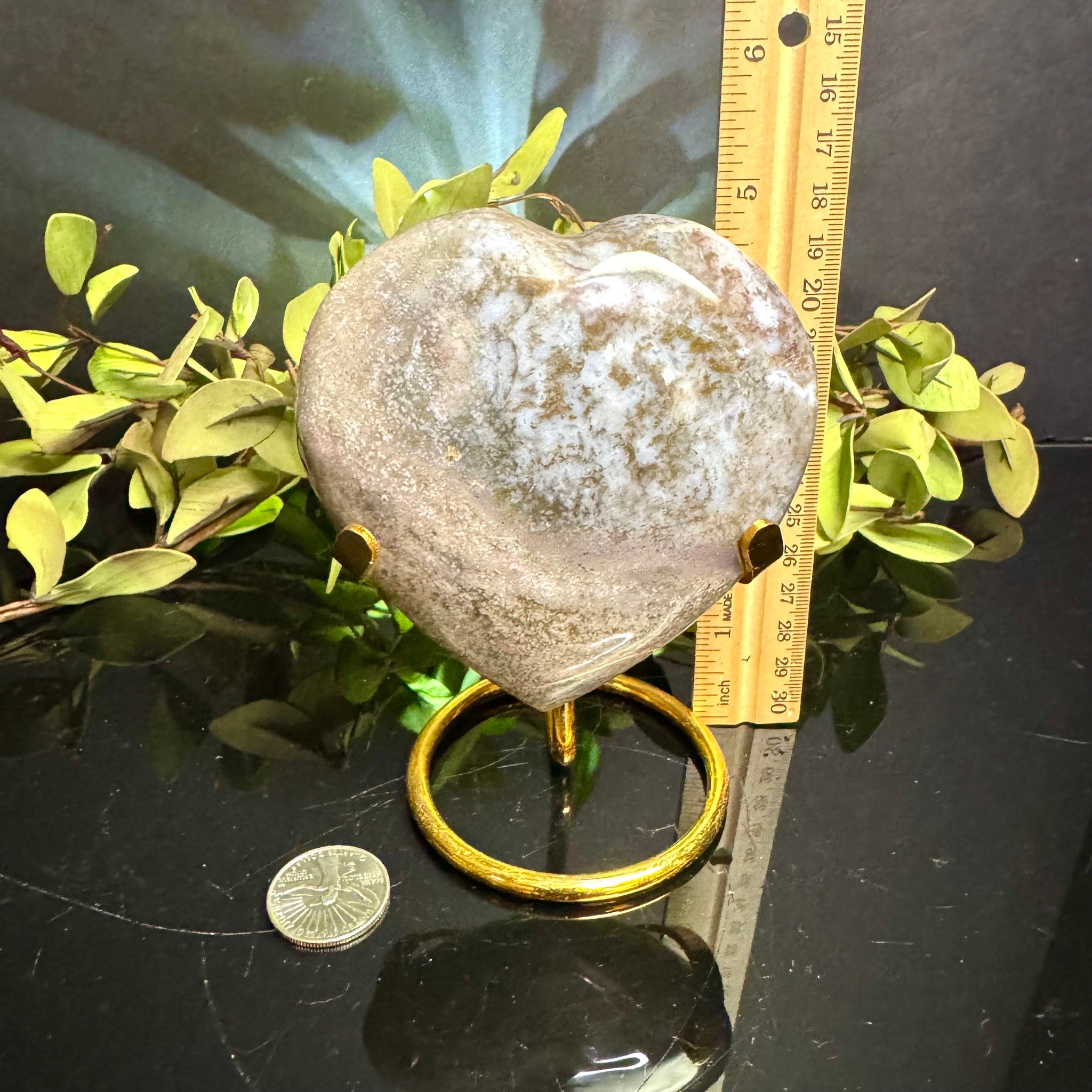 Ocean Jasper Heart