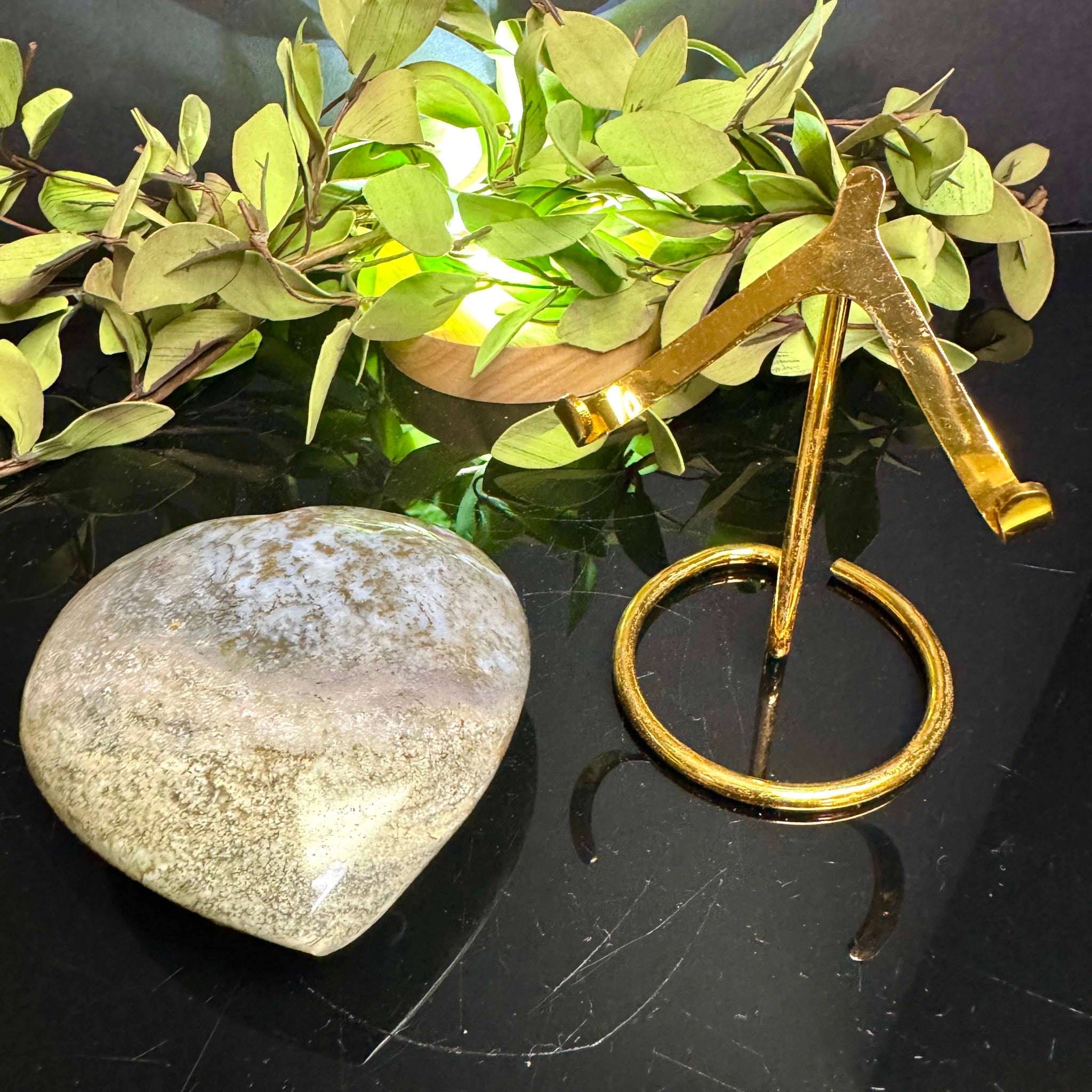 Ocean Jasper Heart