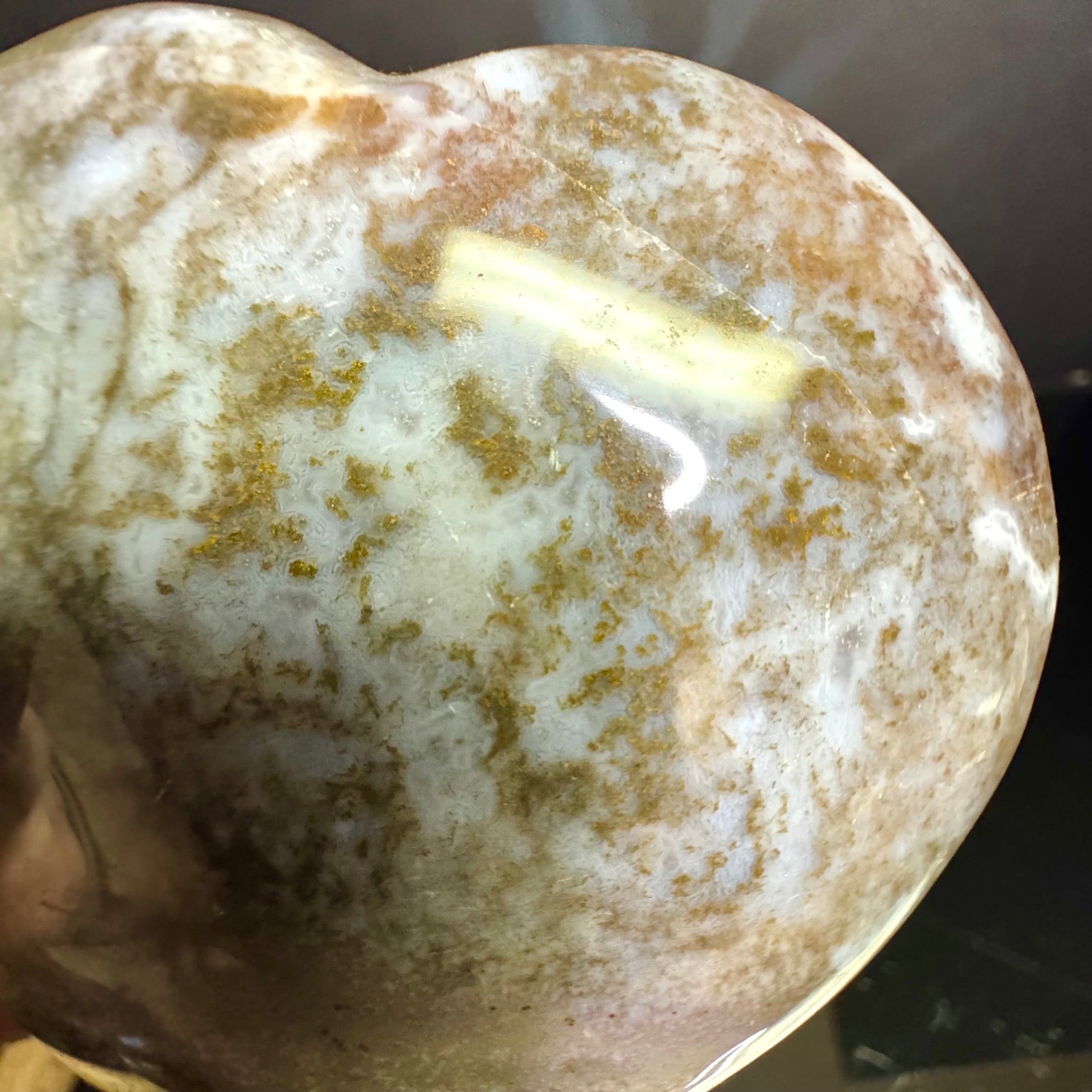 Ocean Jasper Heart