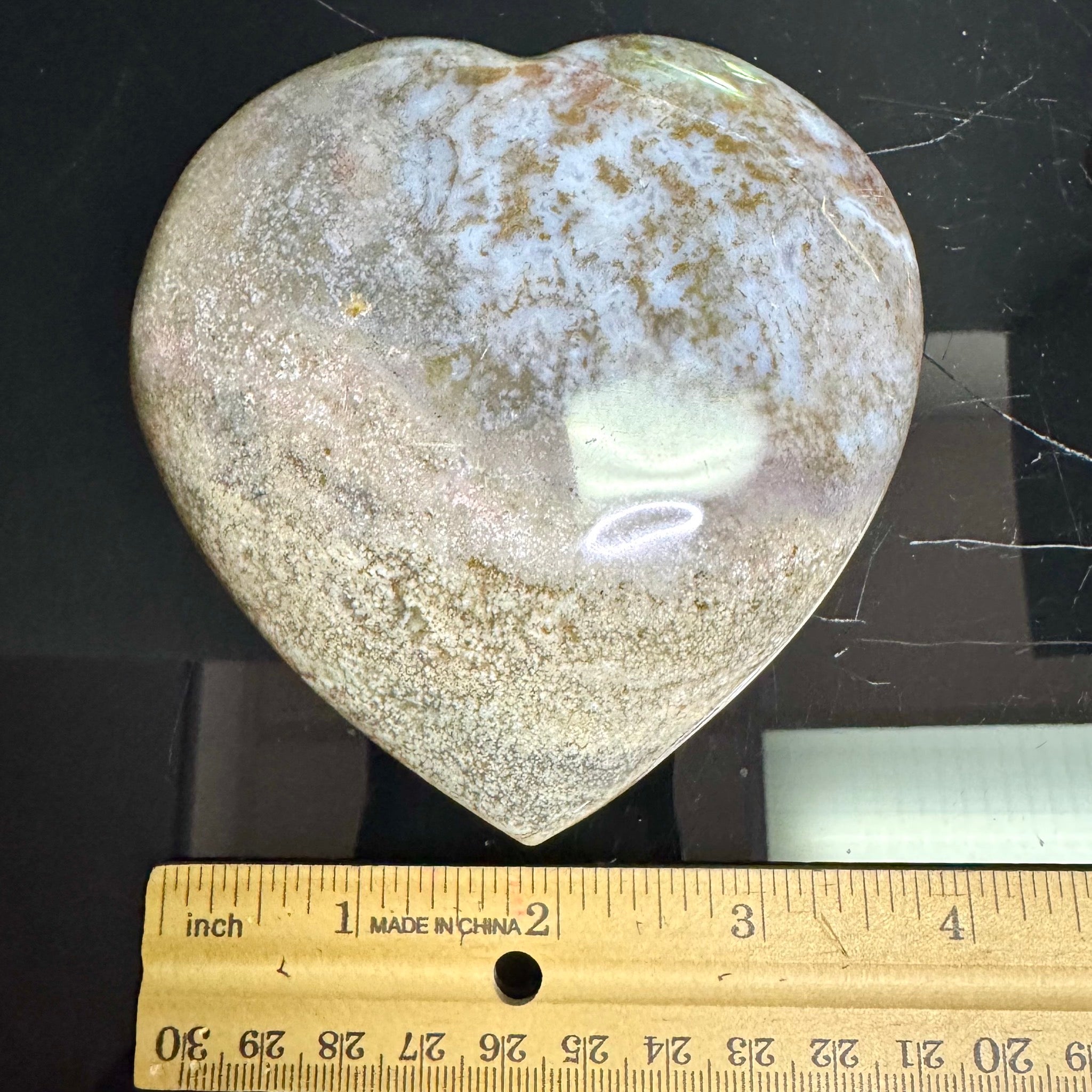 Ocean Jasper Heart