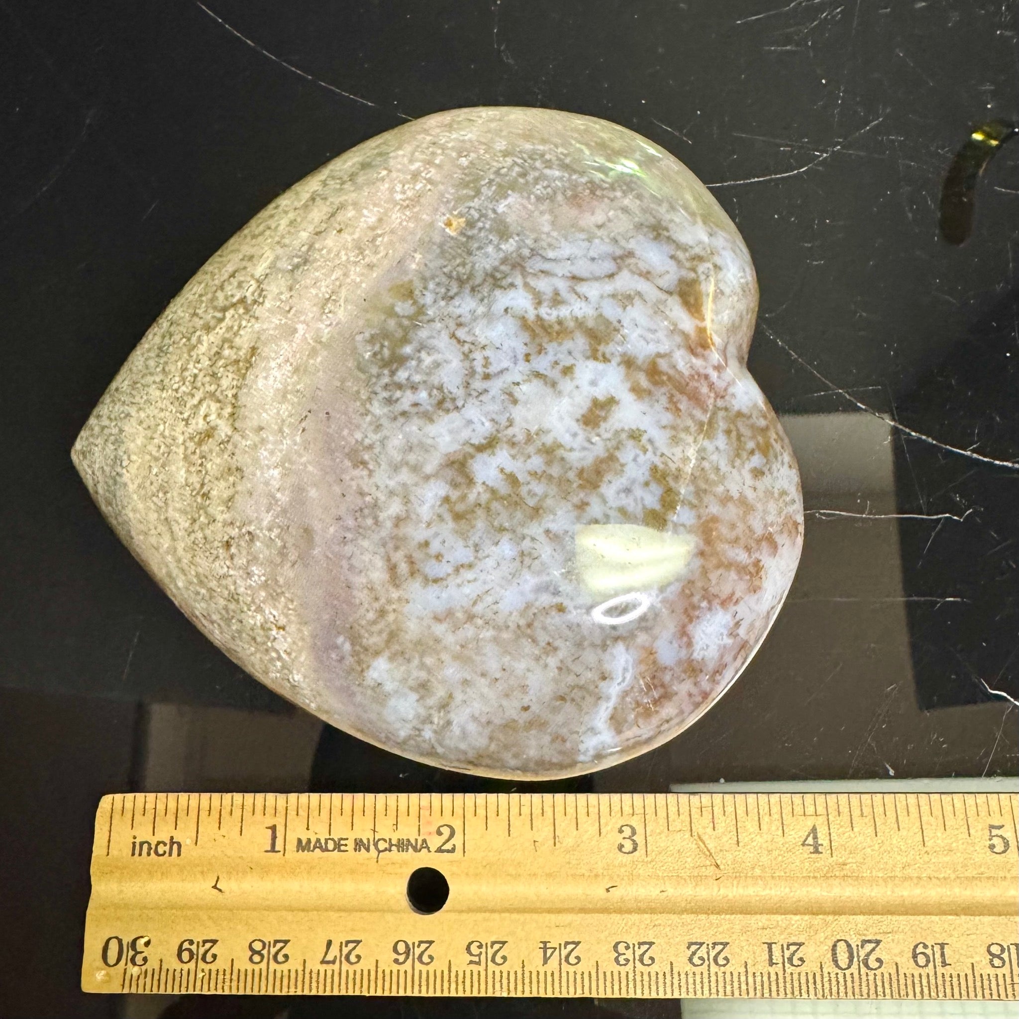Ocean Jasper Heart