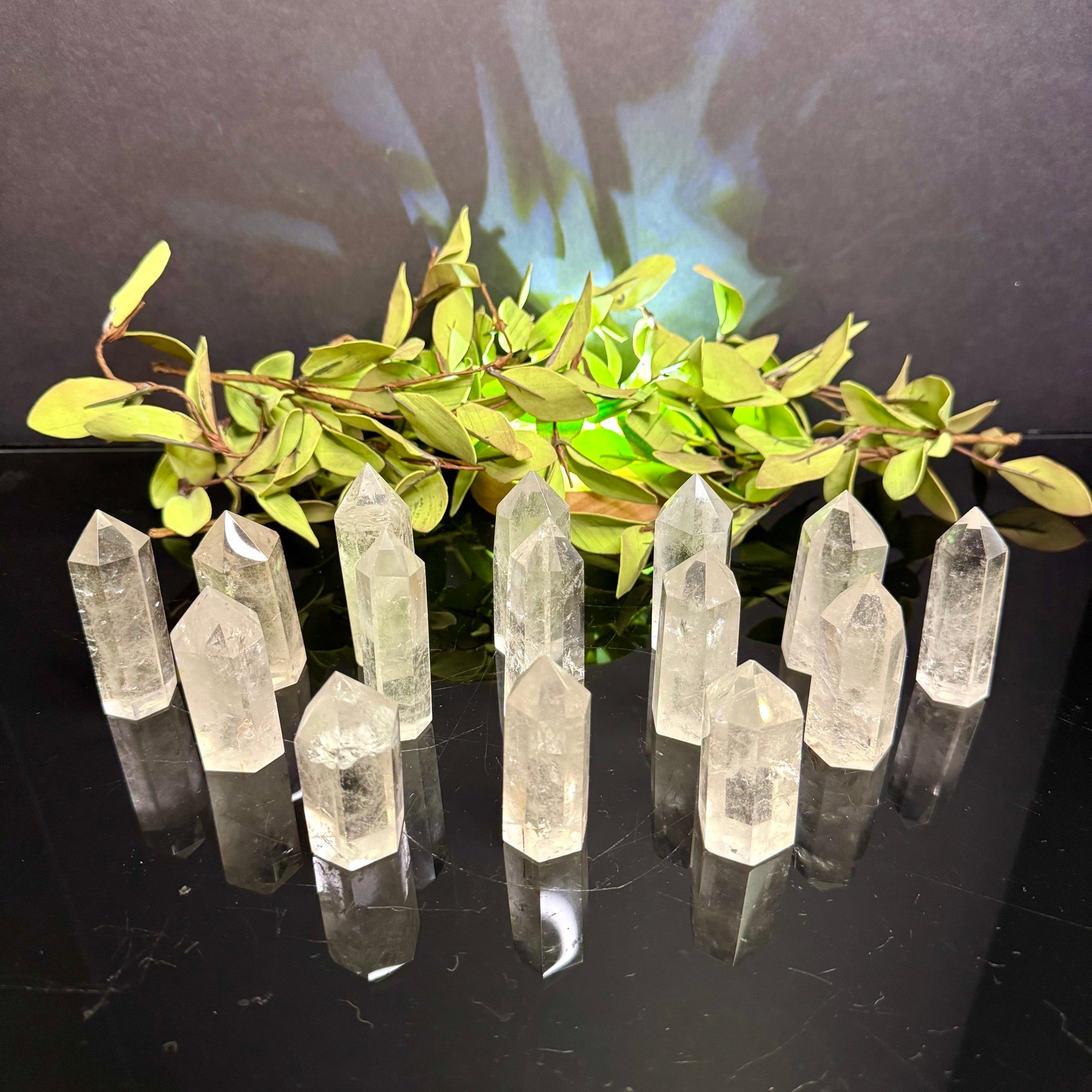 Clear Quartz Tower