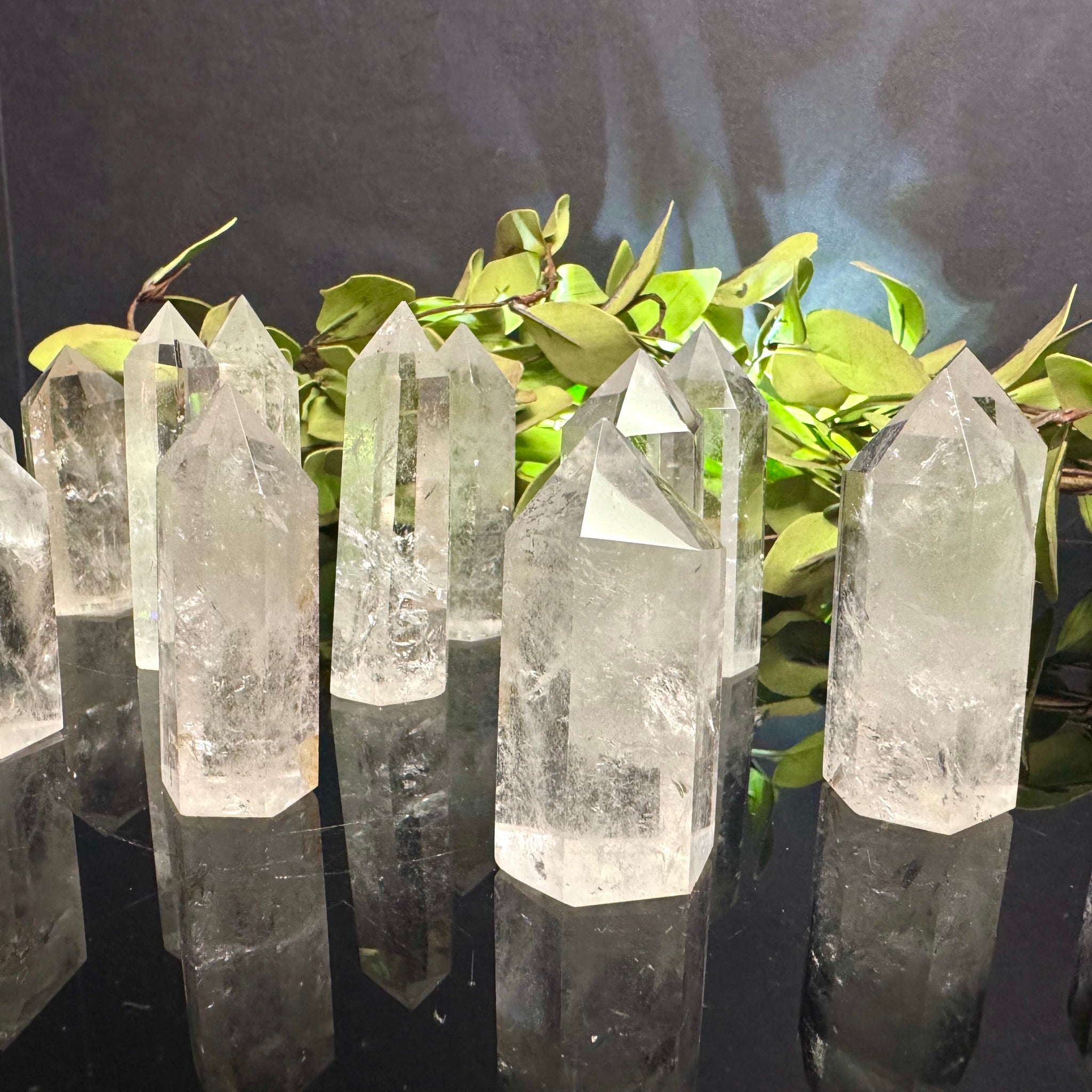 Clear Quartz Tower