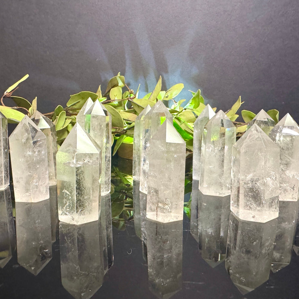 Clear Quartz Tower